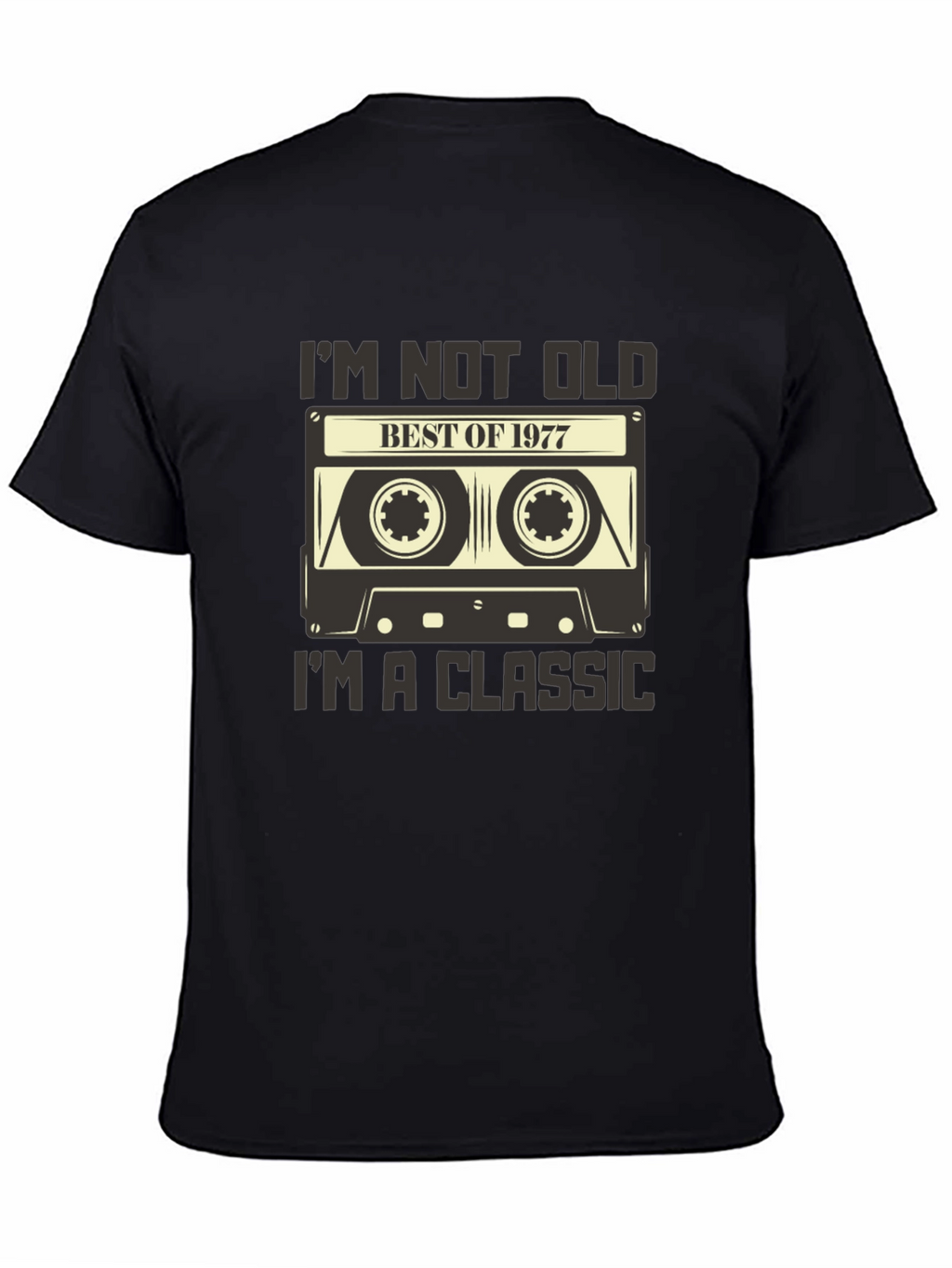 Best of 1977 Cassette Tape Graphic Tee