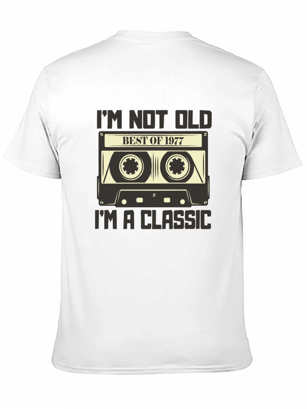 Best of 1977 Cassette Tape Graphic Tee