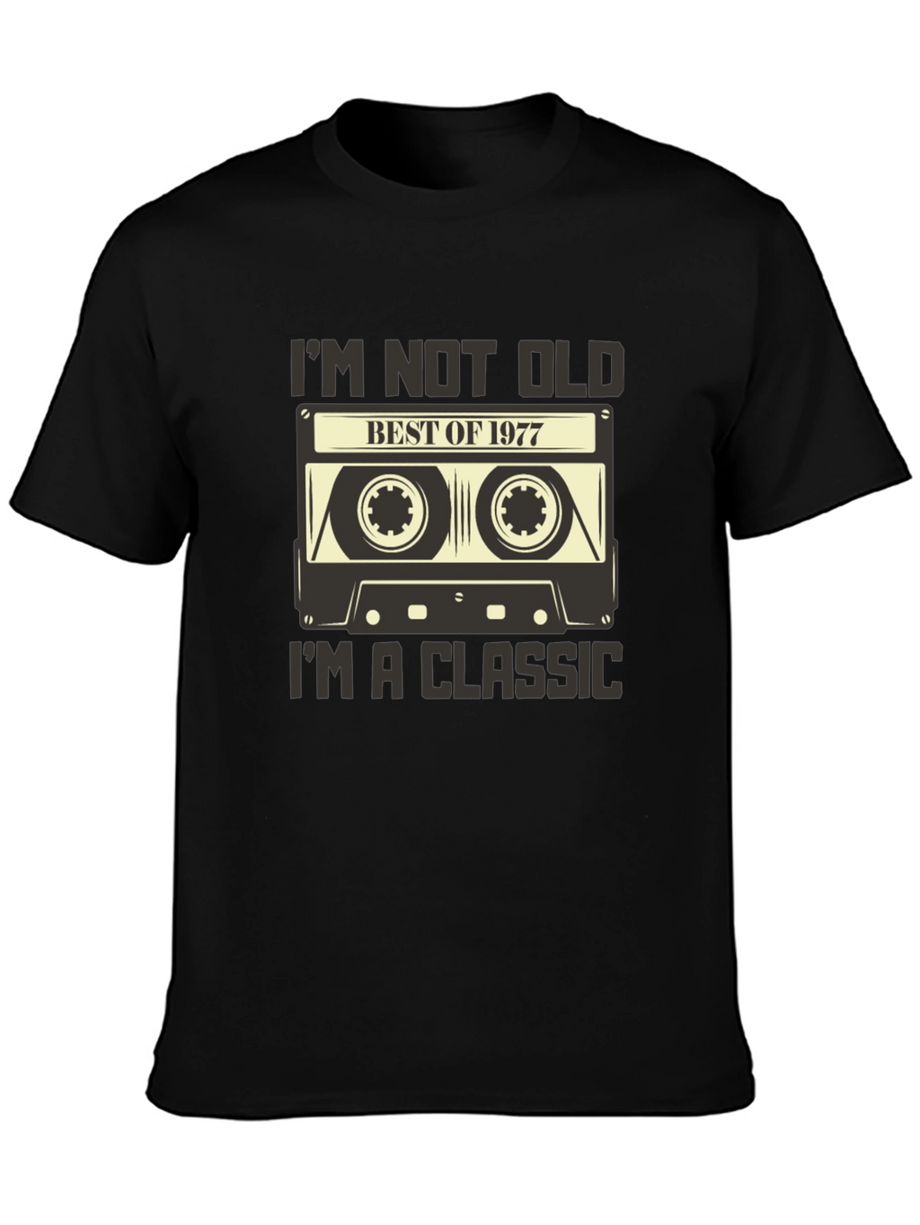 Best of 1977 Cassette Tape Graphic Tee