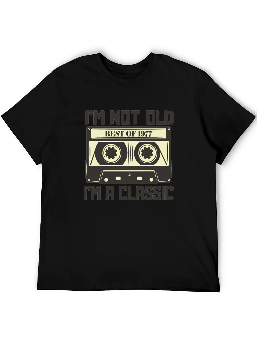 Best of 1977 Cassette Tape Graphic Tee
