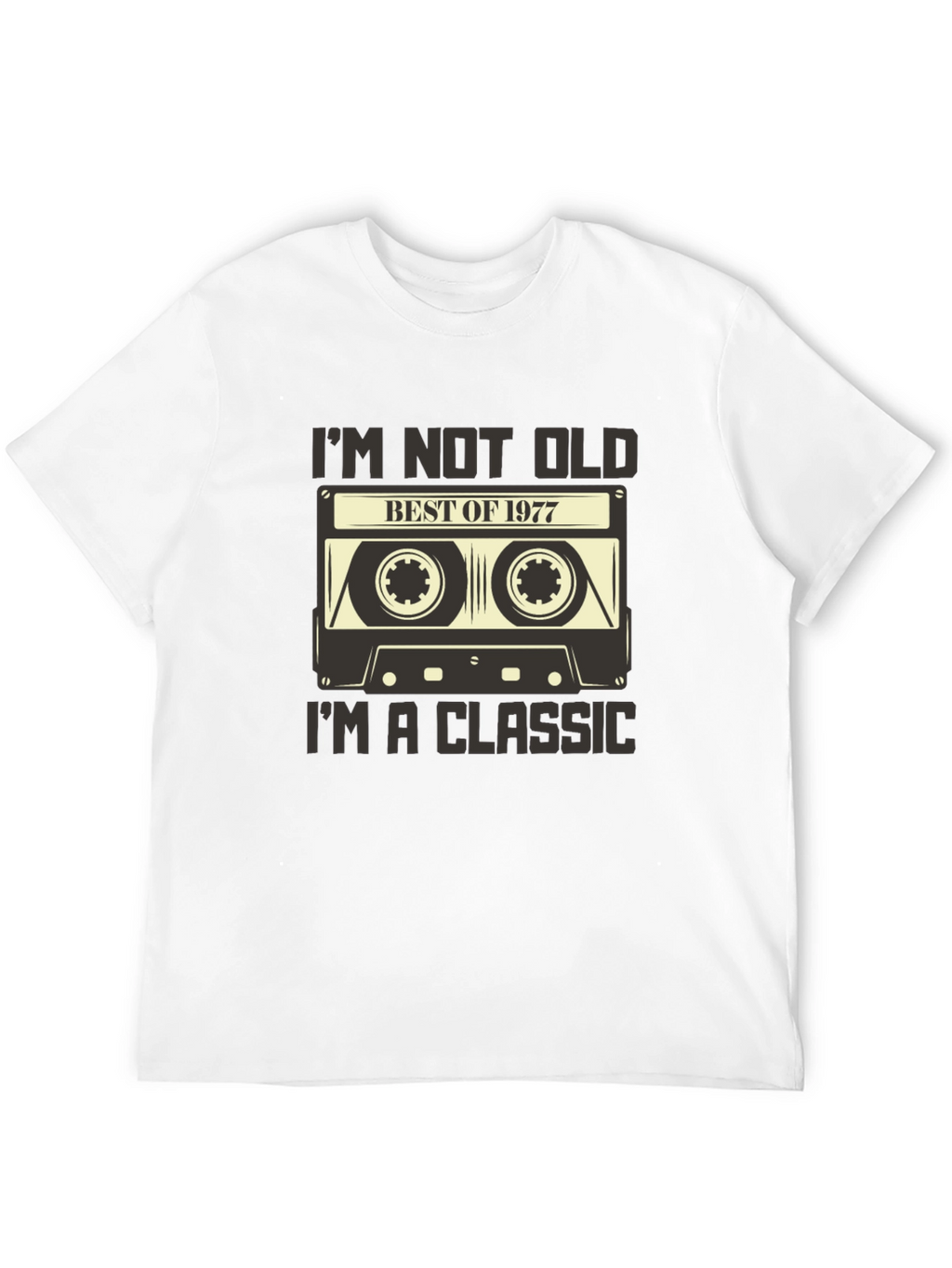 Best of 1977 Cassette Tape Graphic Tee