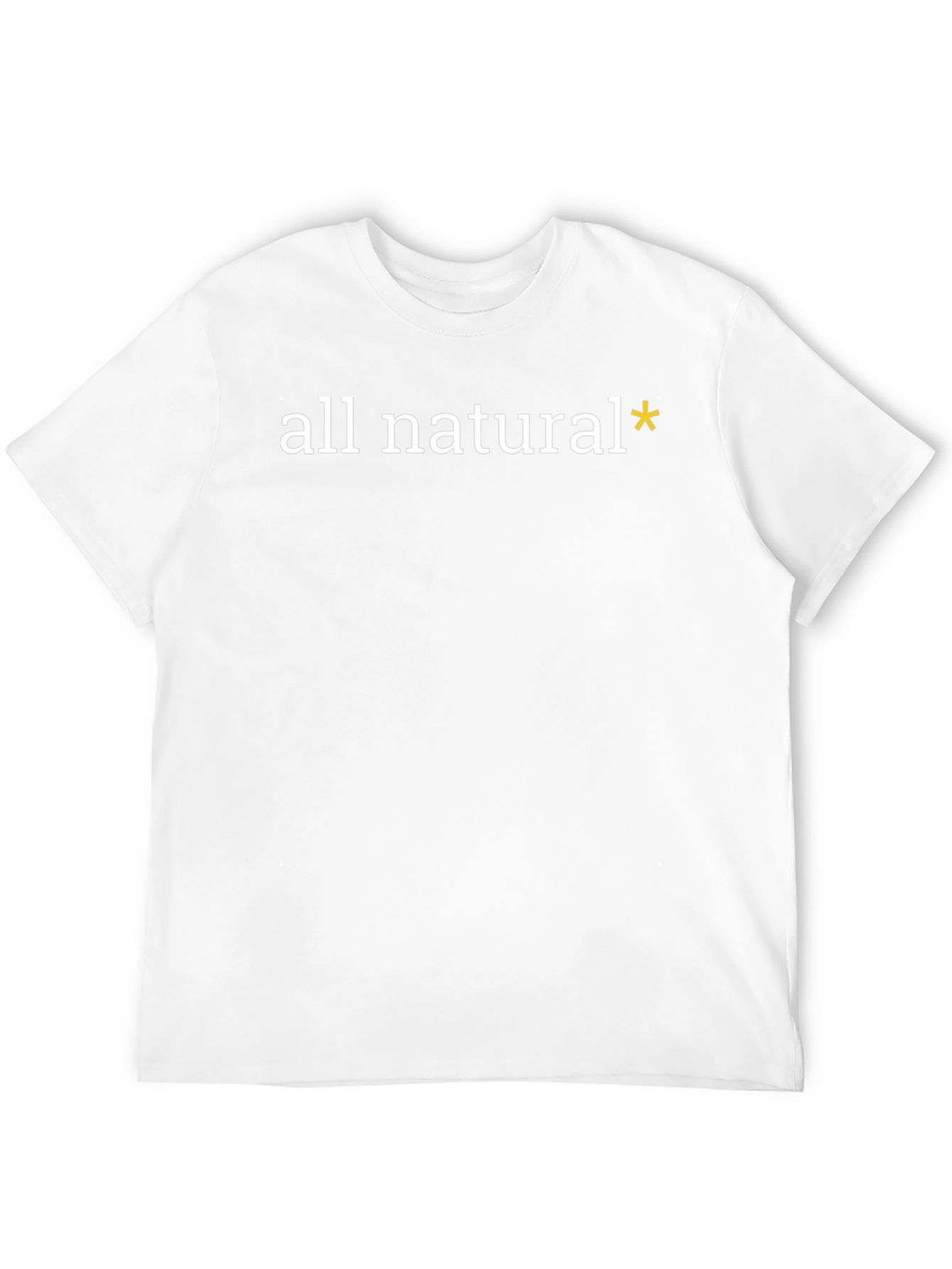 All Natural Black T-Shirt
