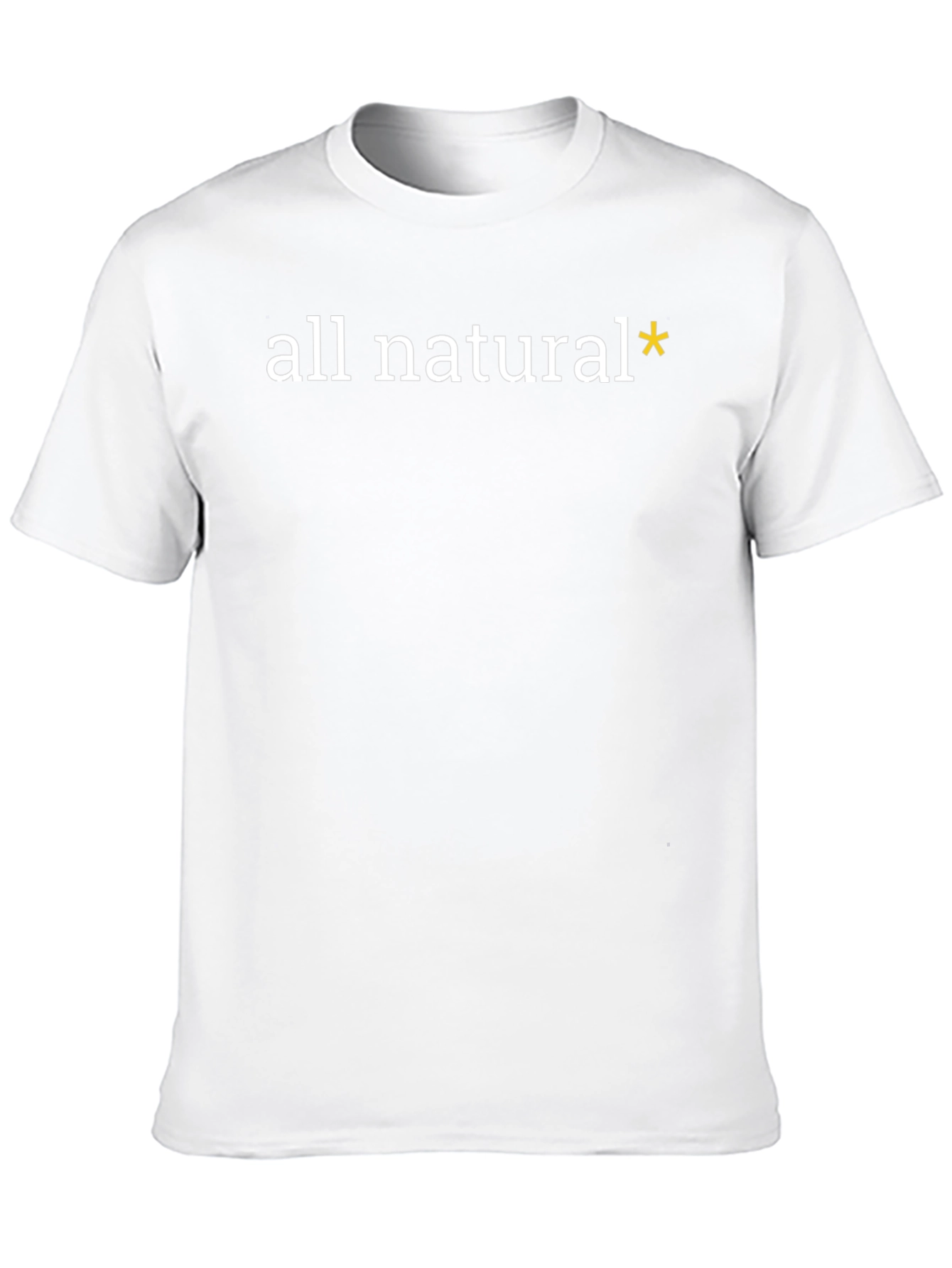 All Natural Black T-Shirt