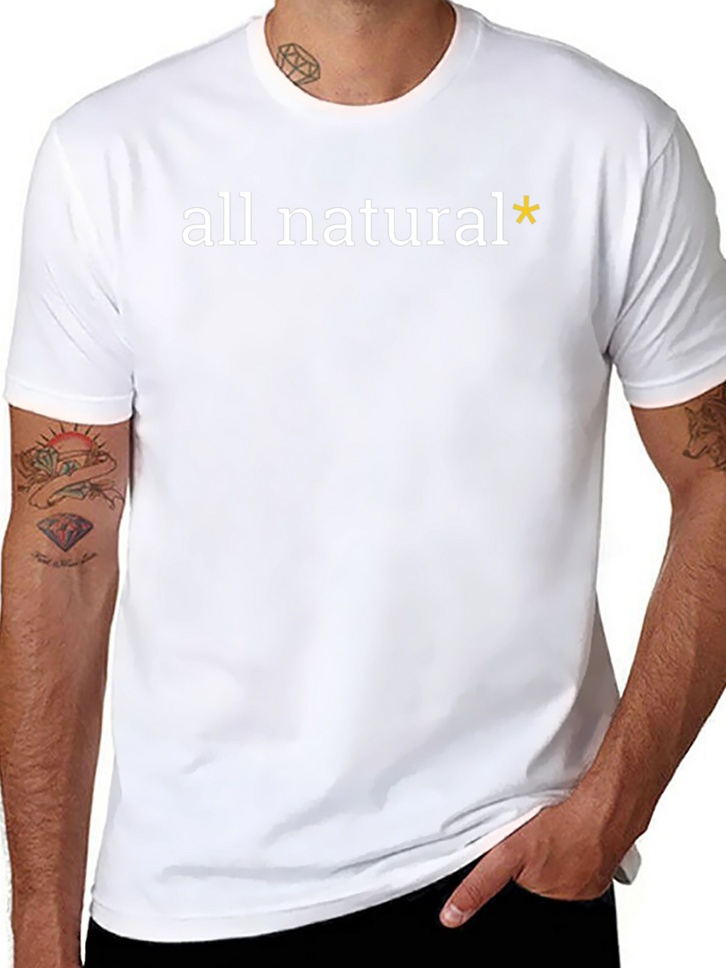 All Natural Black T-Shirt