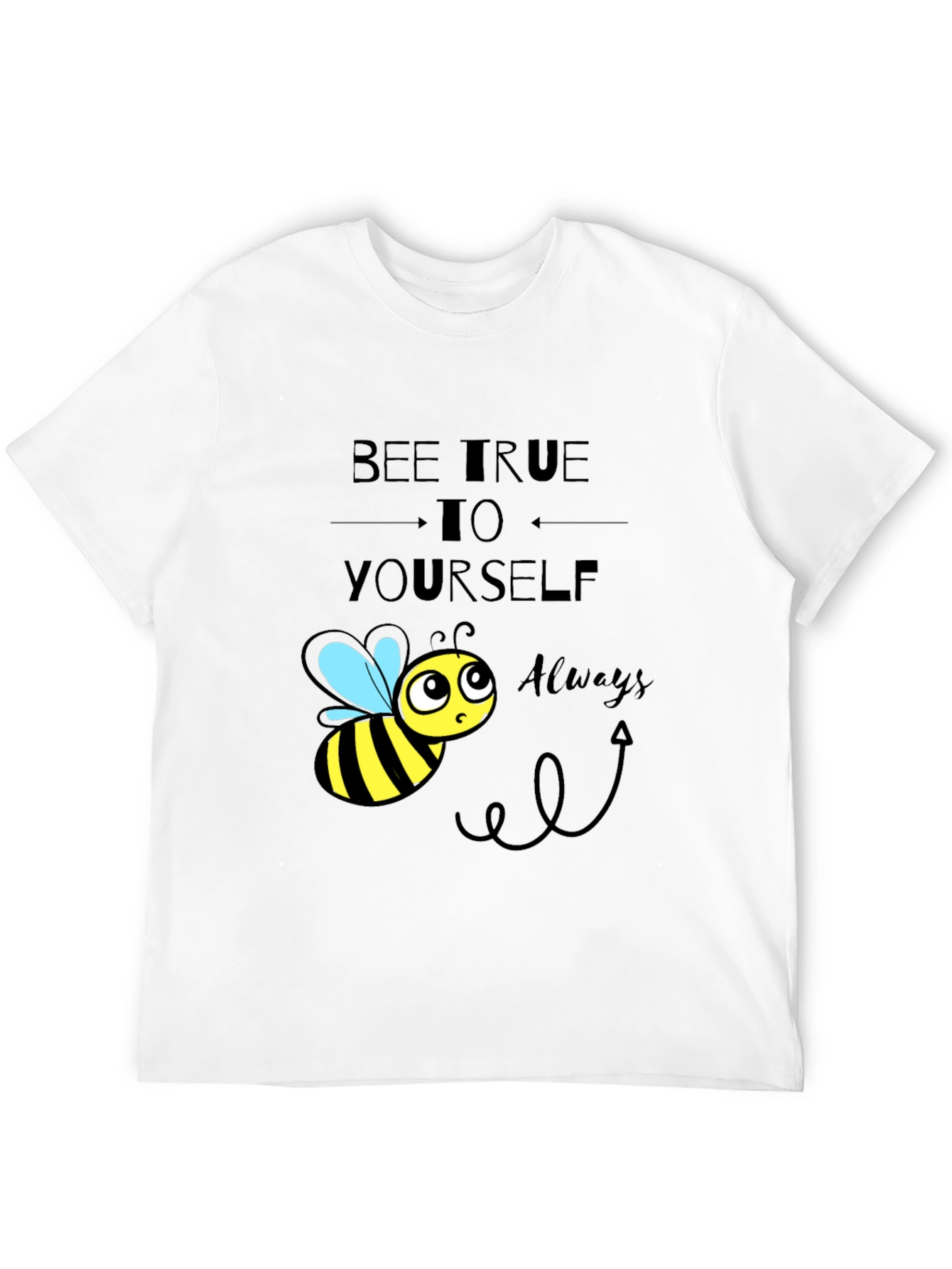 Bee True to Yourself Graphic T-Shirt