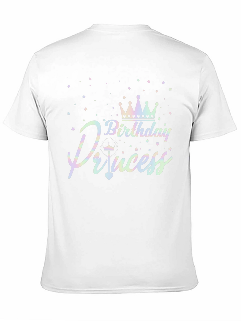 Birthday Princess Black T-Shirt
