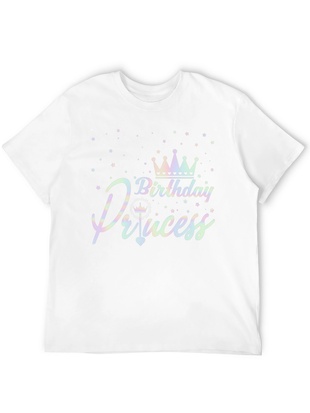 Birthday Princess Black T-Shirt