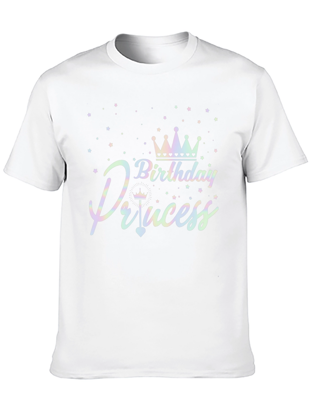 Birthday Princess Black T-Shirt
