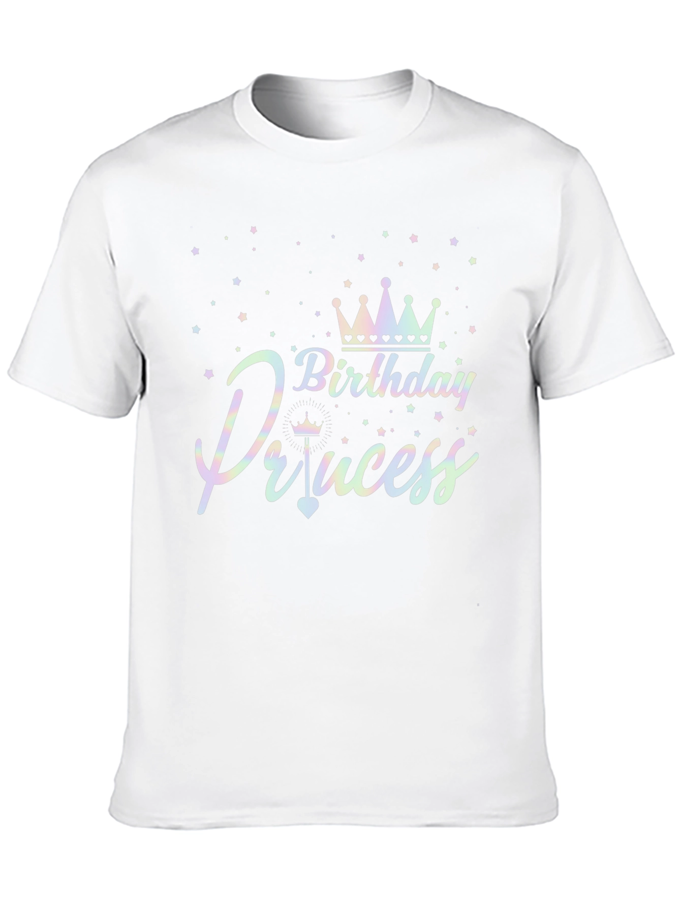 Birthday Princess Black T-Shirt