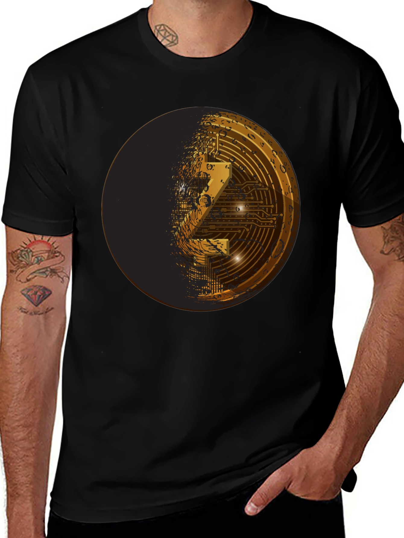 Bitcoin Tech Circuit Tee
