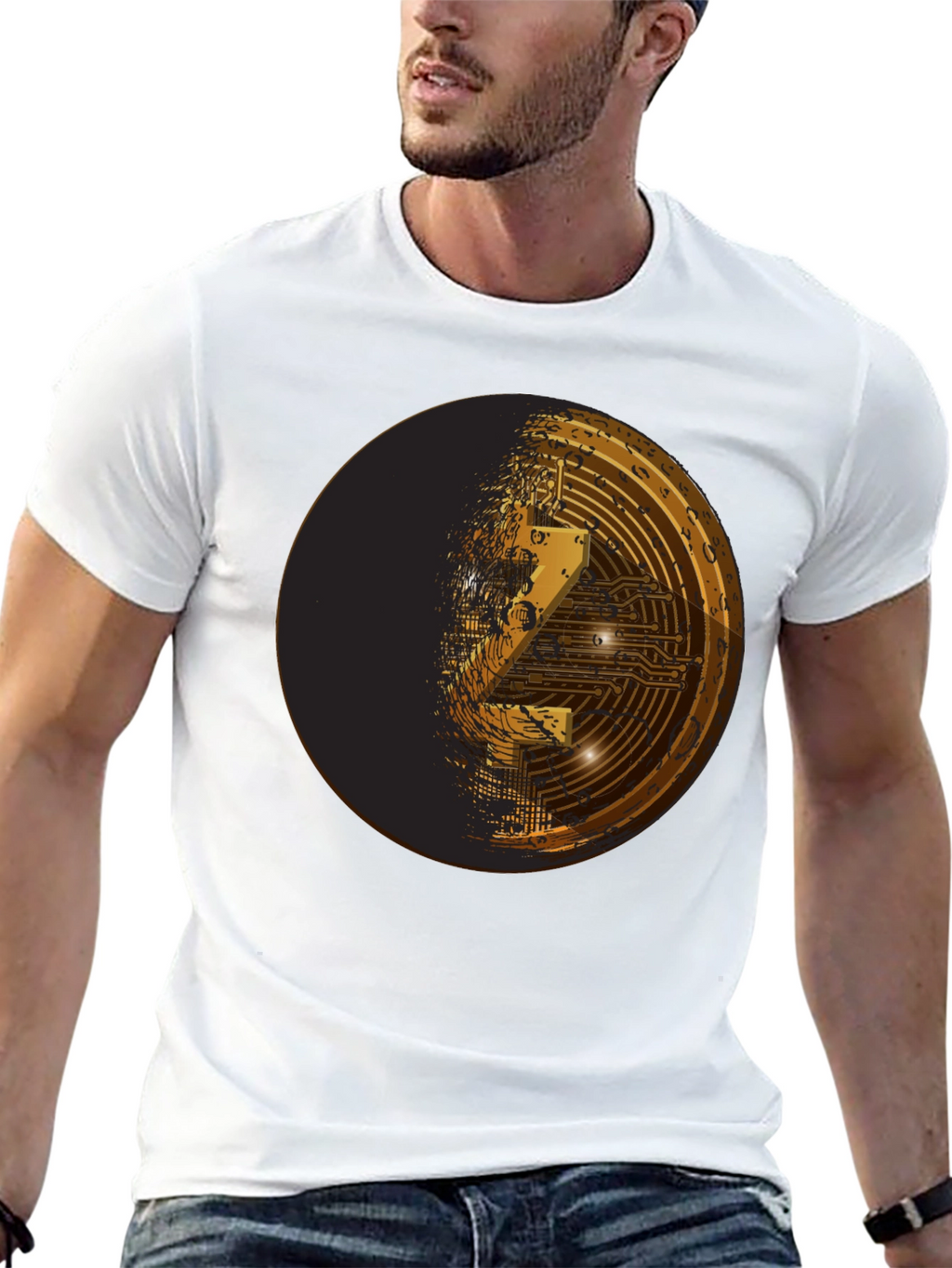 Bitcoin Tech Circuit Tee