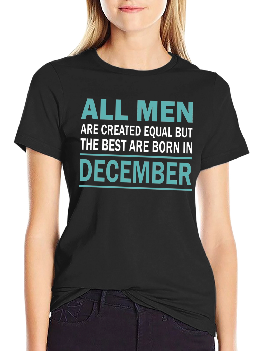 Born in December Mens T-Shirt