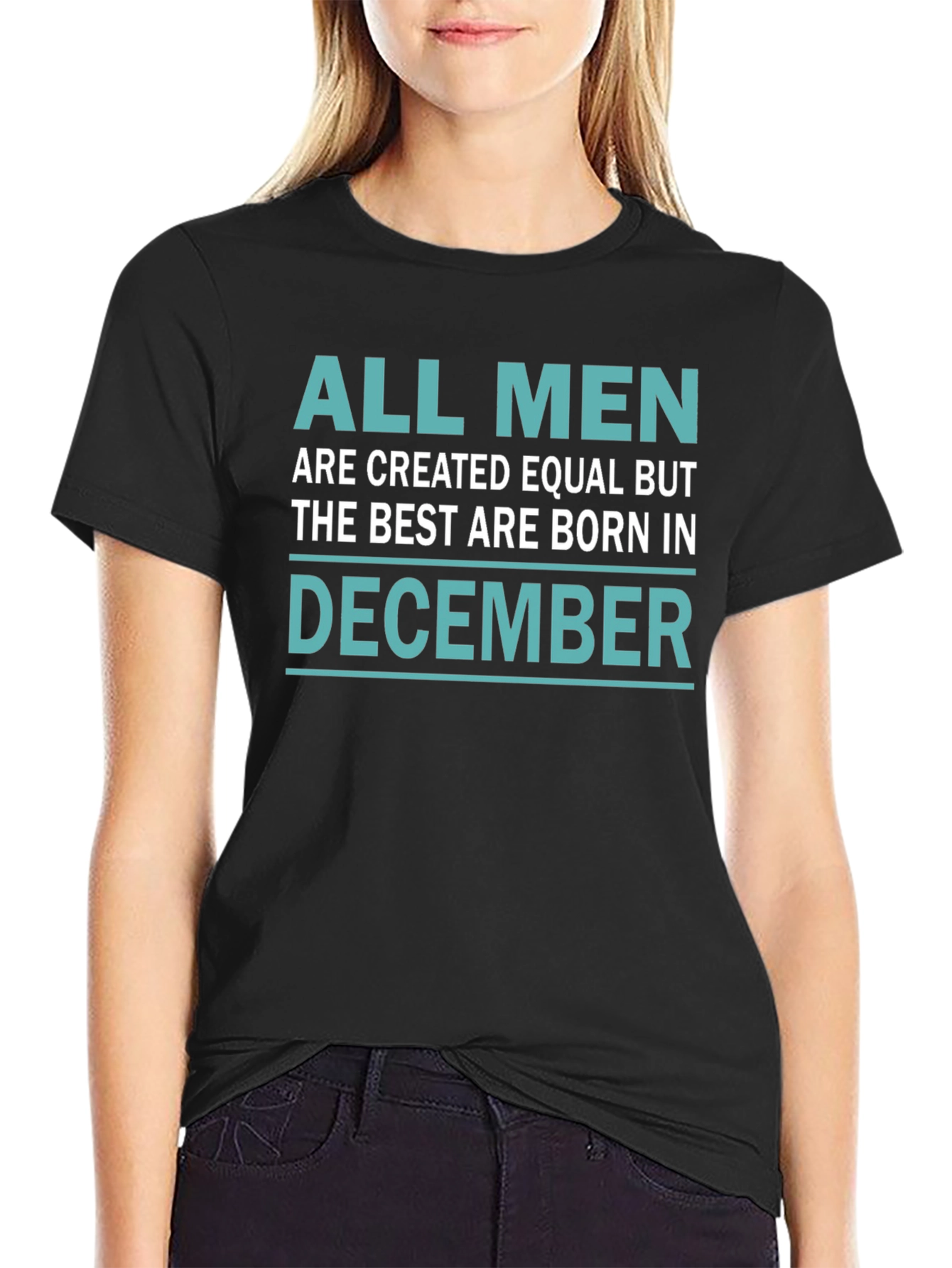 Born in December Mens T-Shirt