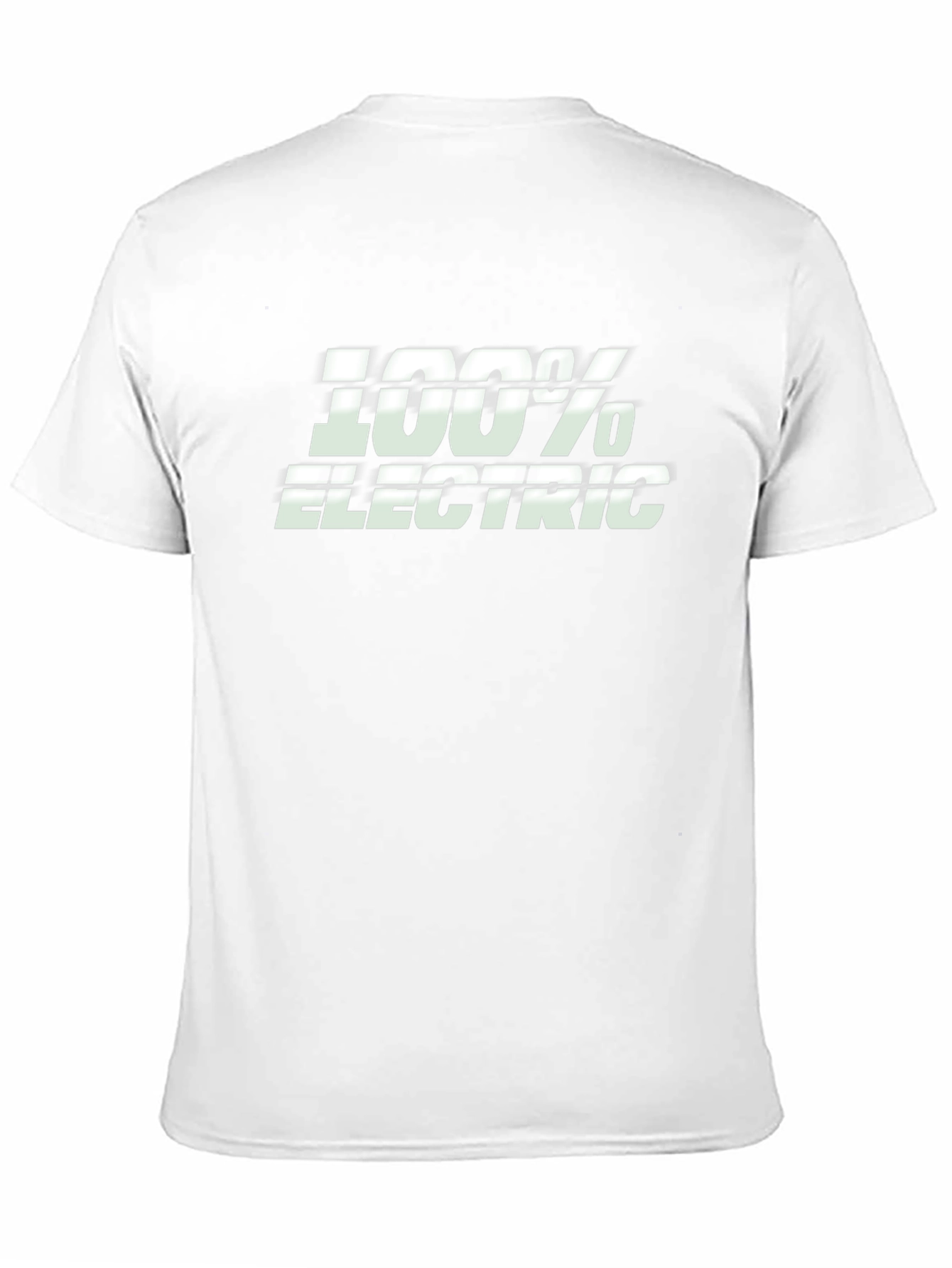 100% Electric Graphic Tee - Black Cotton T-Shirt