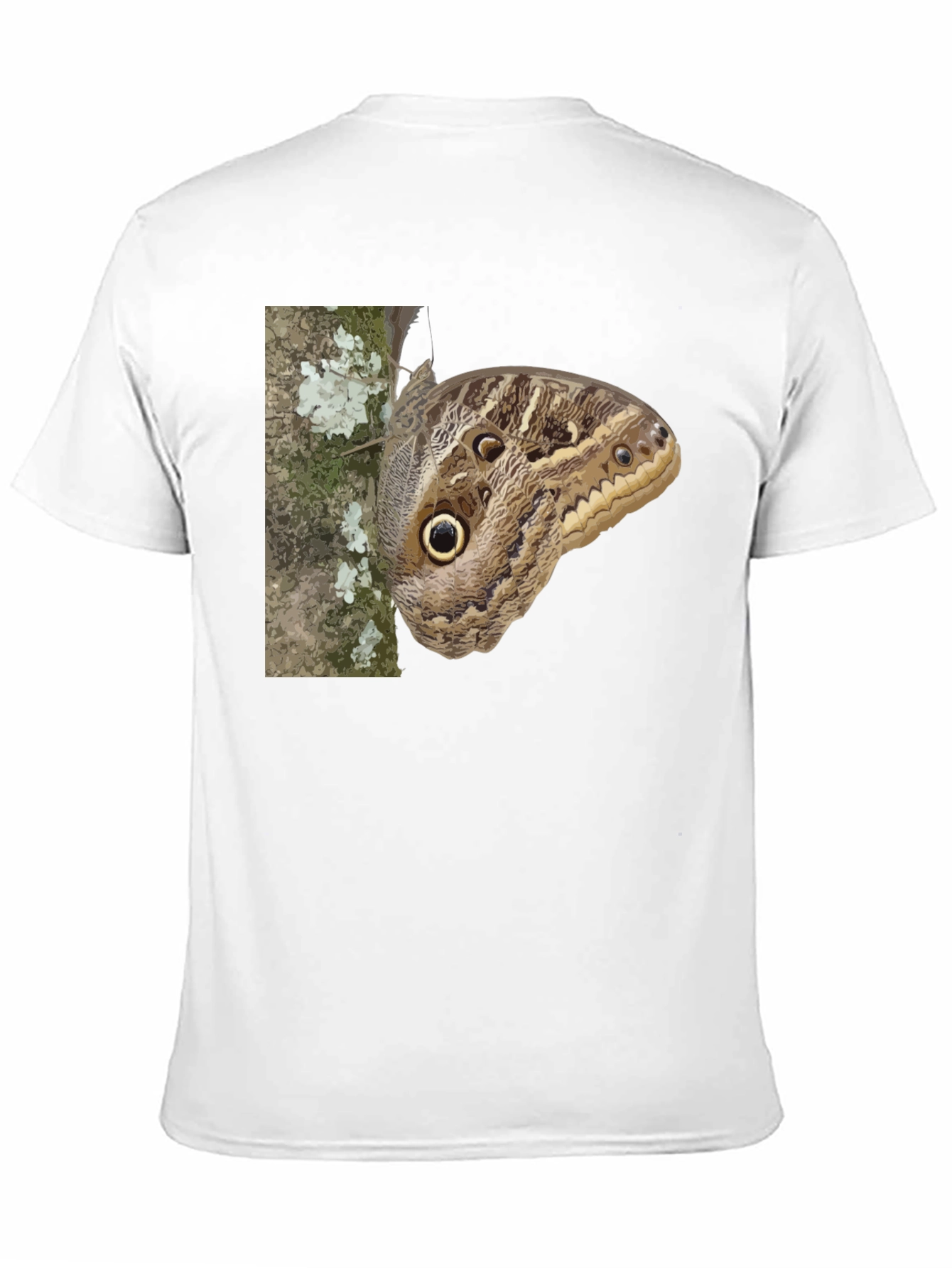 Butterfly Graphic T-Shirt - Nature Inspired Design