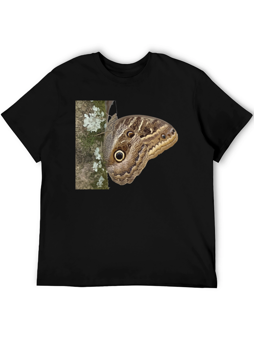 Butterfly Graphic T-Shirt - Nature Inspired Design