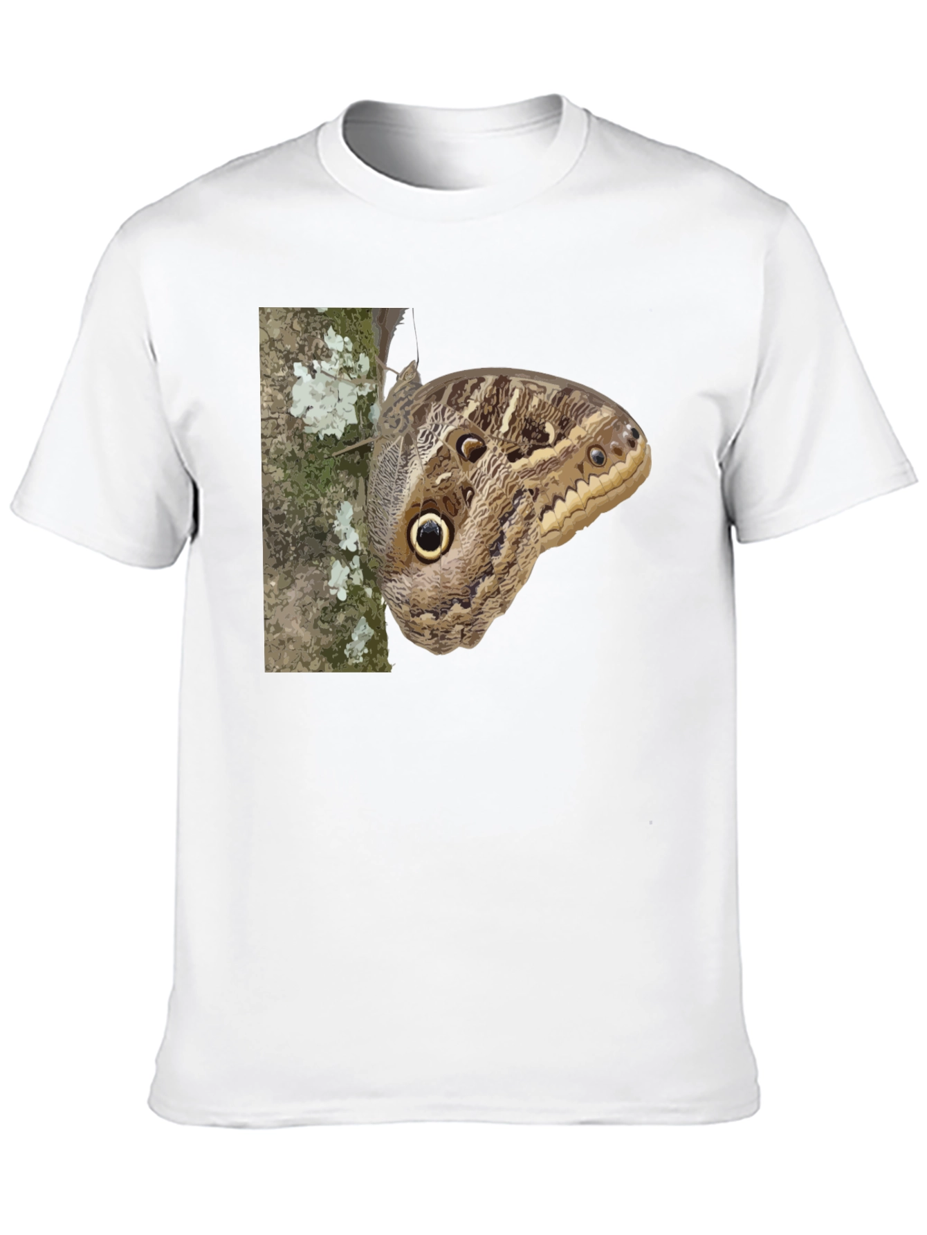 Butterfly Graphic T-Shirt - Nature Inspired Design