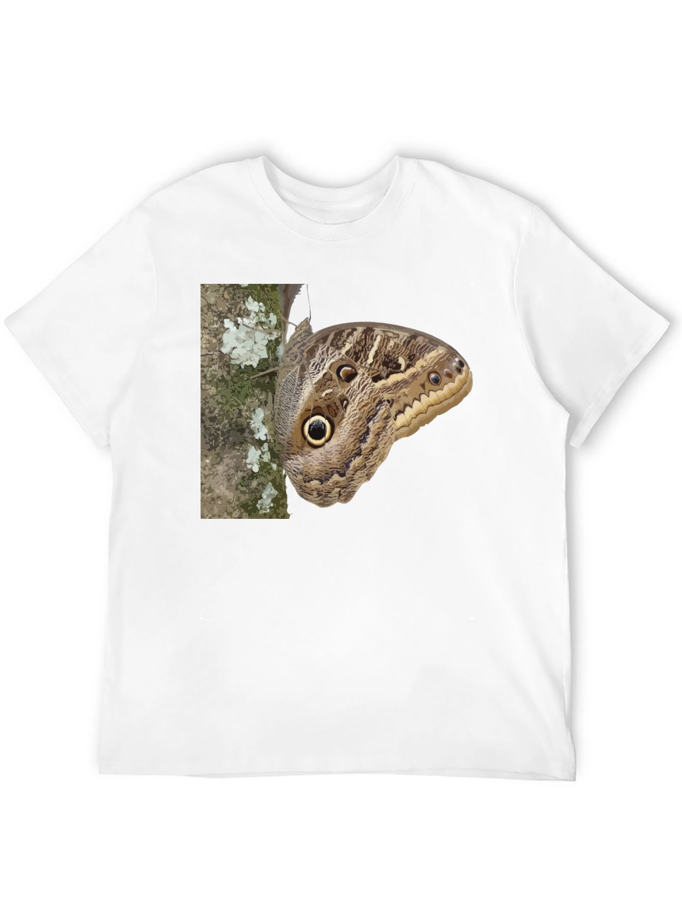 Butterfly Graphic T-Shirt - Nature Inspired Design
