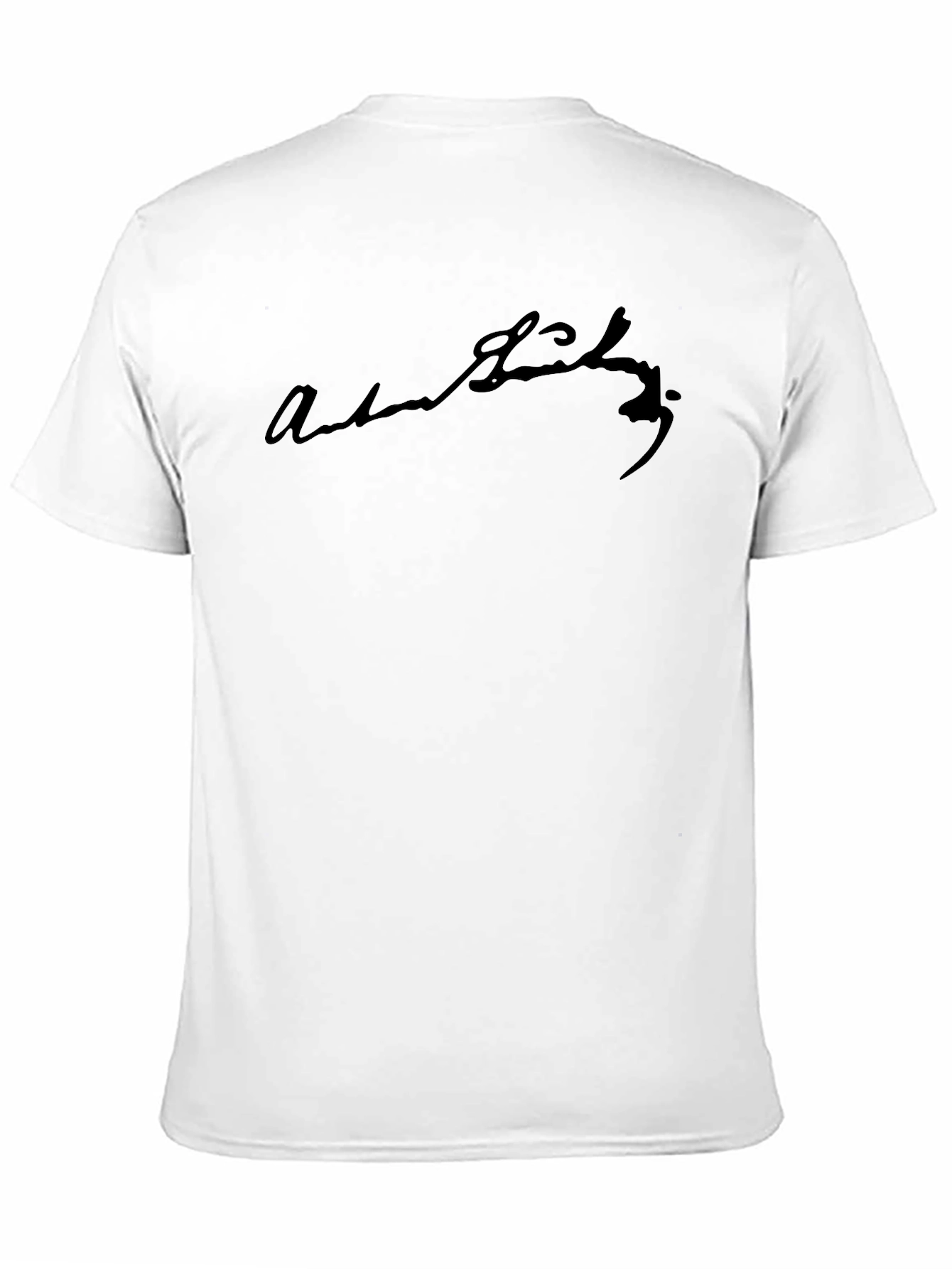 Adam Smith Signature Black T-Shirt