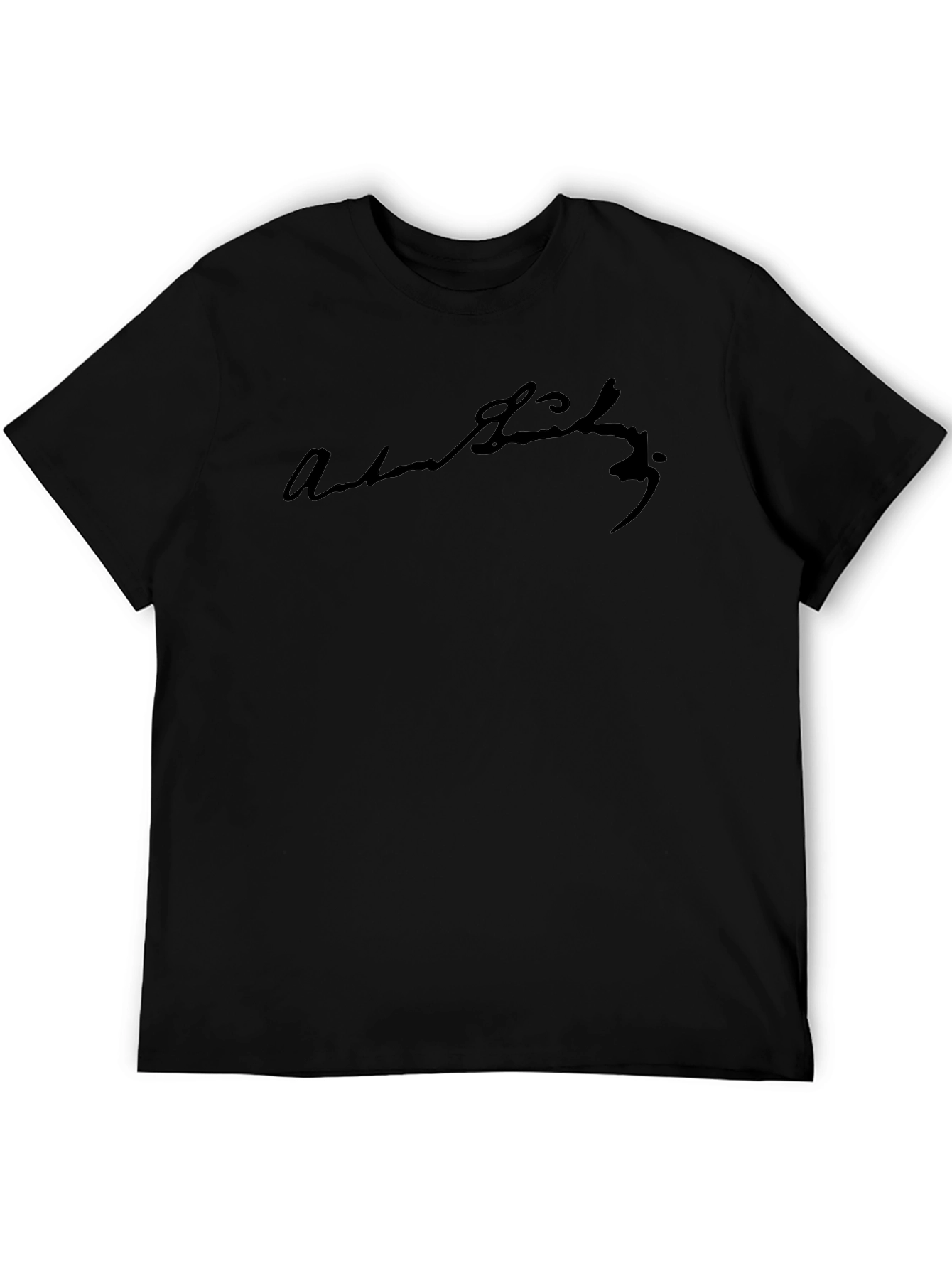 Adam Smith Signature Black T-Shirt
