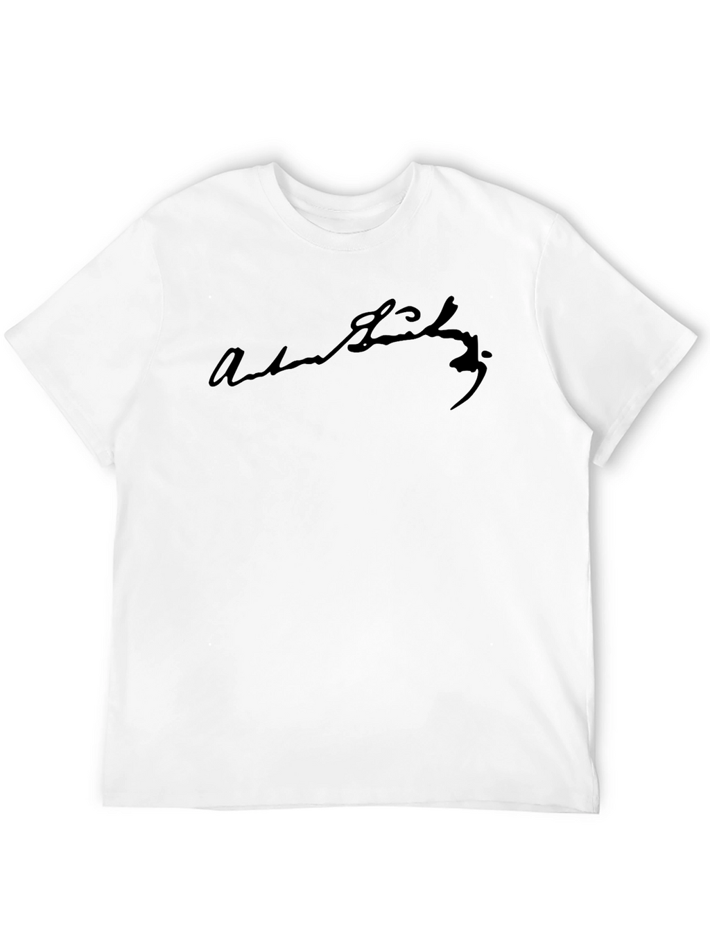 Adam Smith Signature Black T-Shirt
