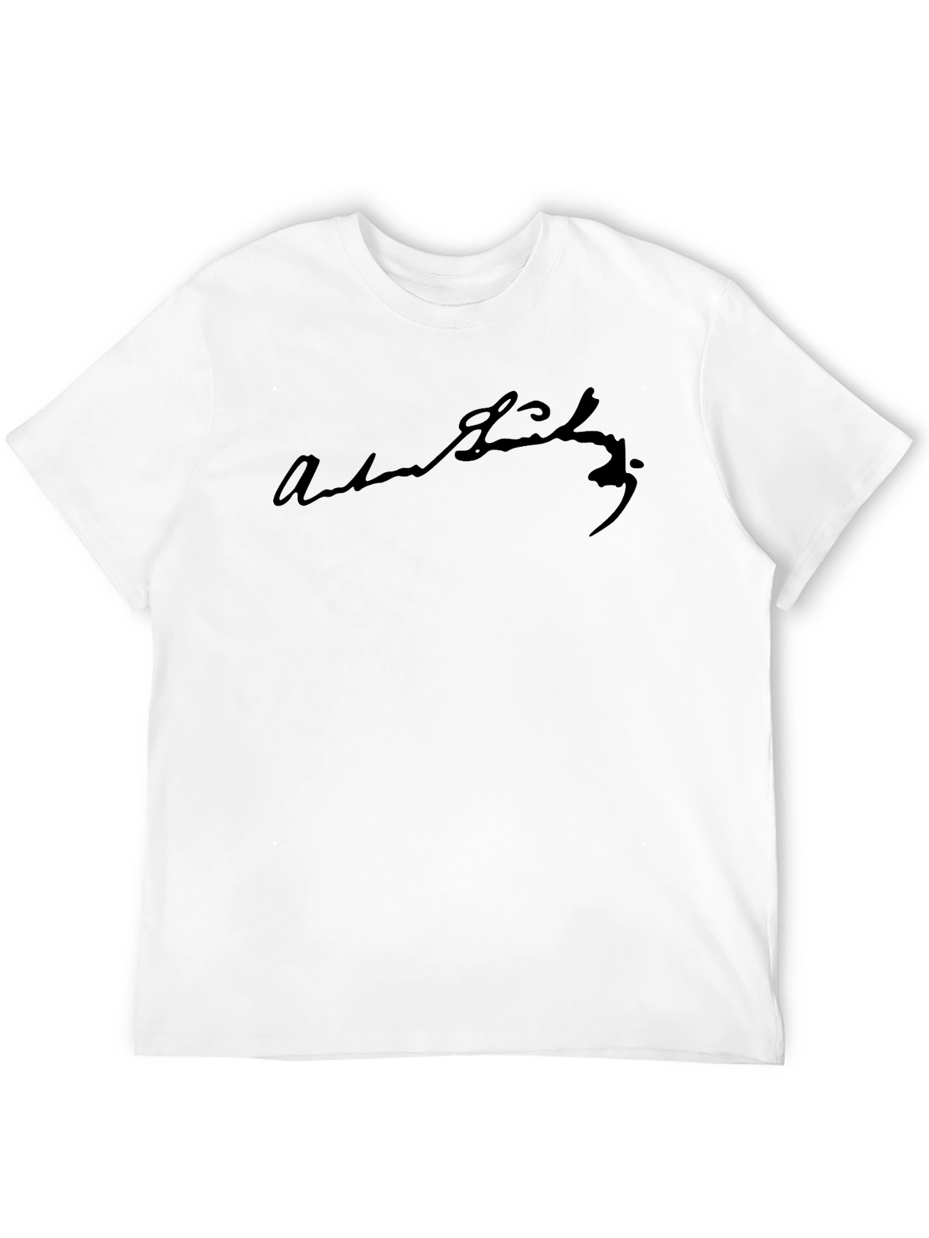 Adam Smith Signature Black T-Shirt