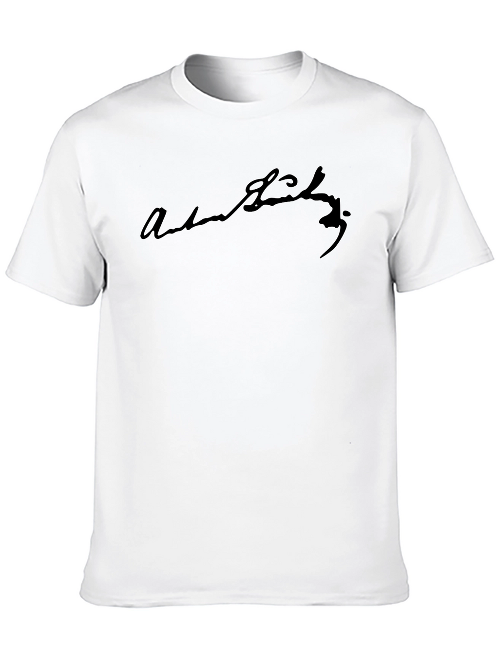 Adam Smith Signature Black T-Shirt