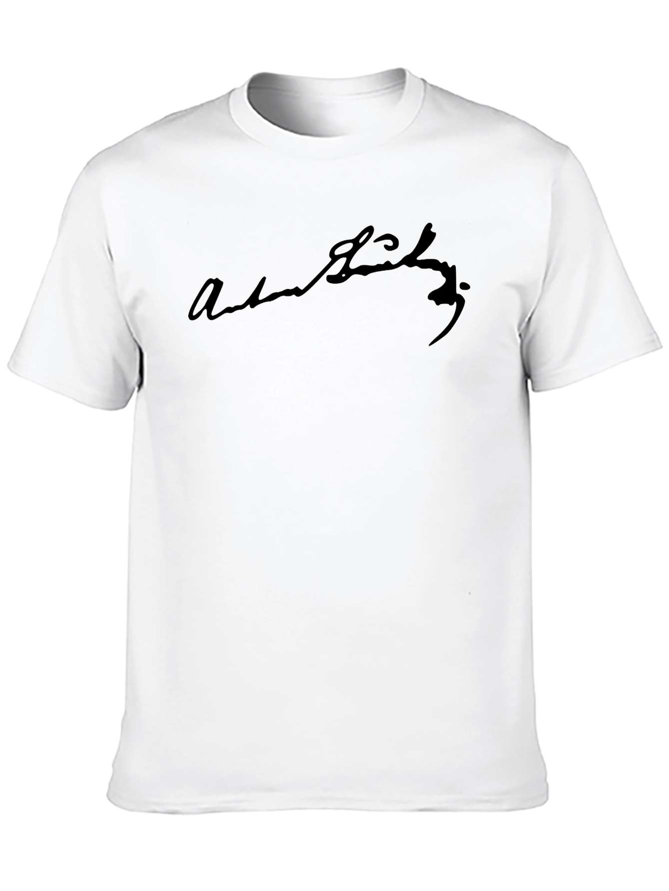 Adam Smith Signature Black T-Shirt