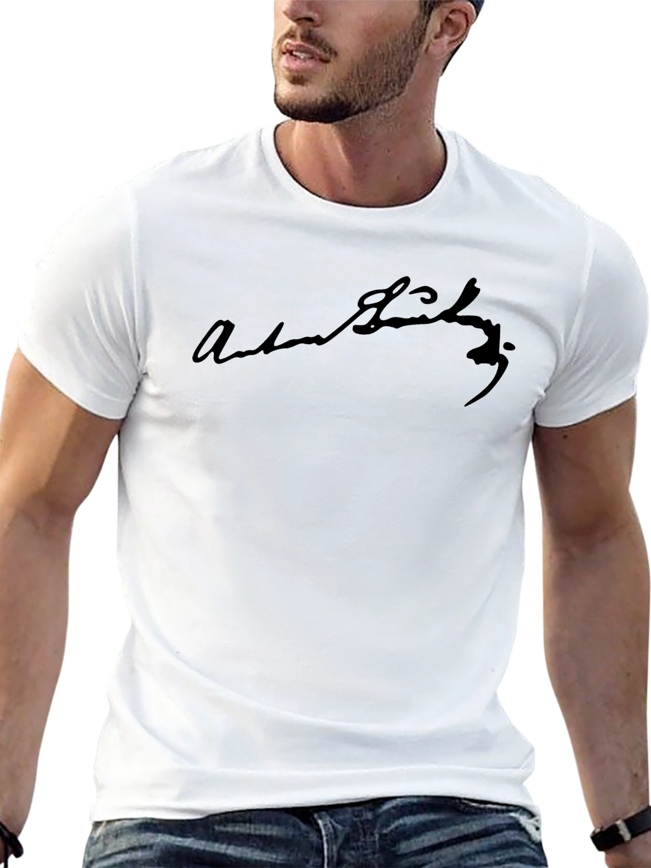 Adam Smith Signature Black T-Shirt