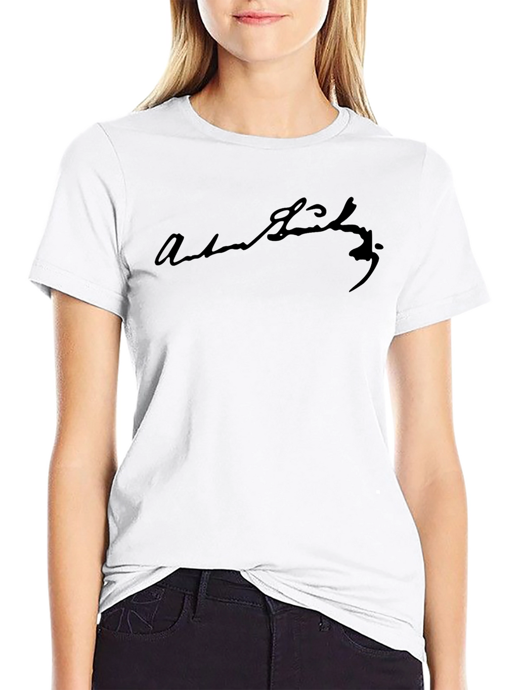 Adam Smith Signature Black T-Shirt