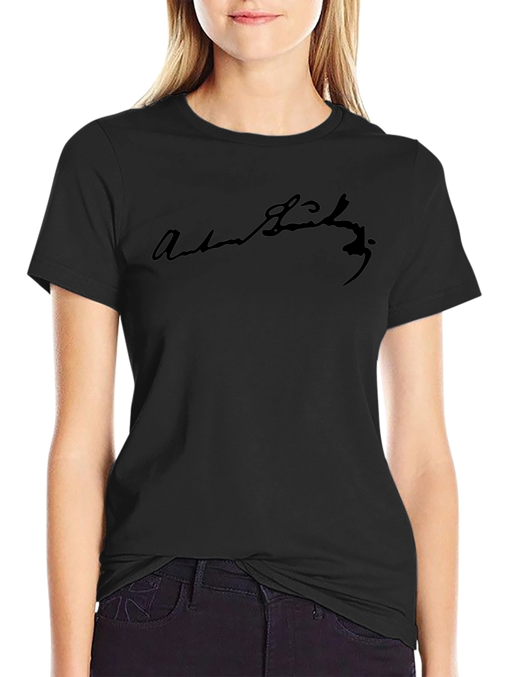 Adam Smith Signature Black T-Shirt