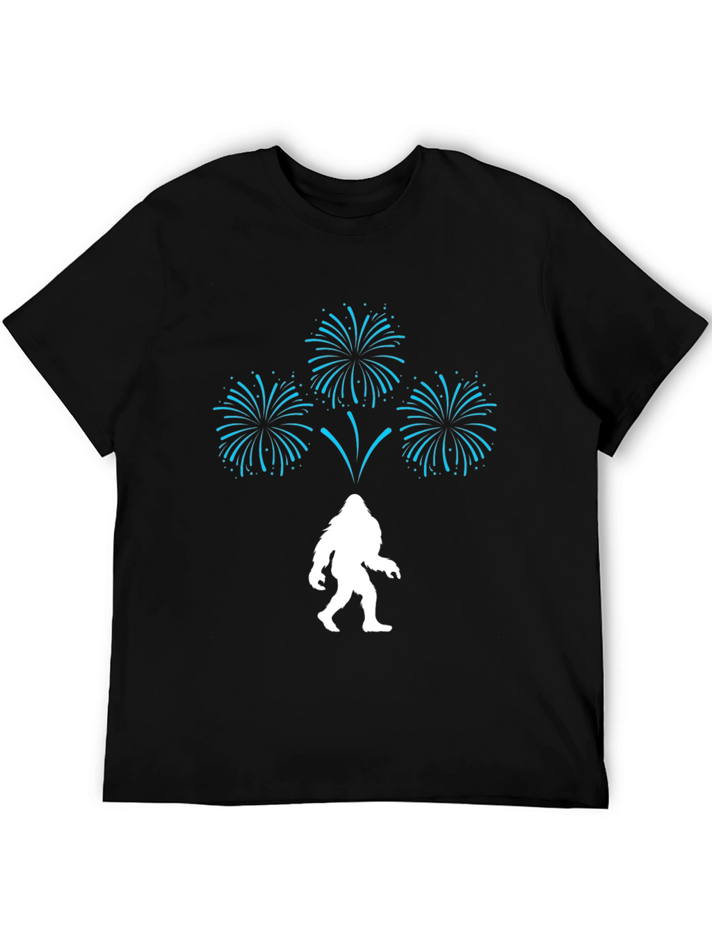 Bigfoot Fireworks Graphic Tee - Black