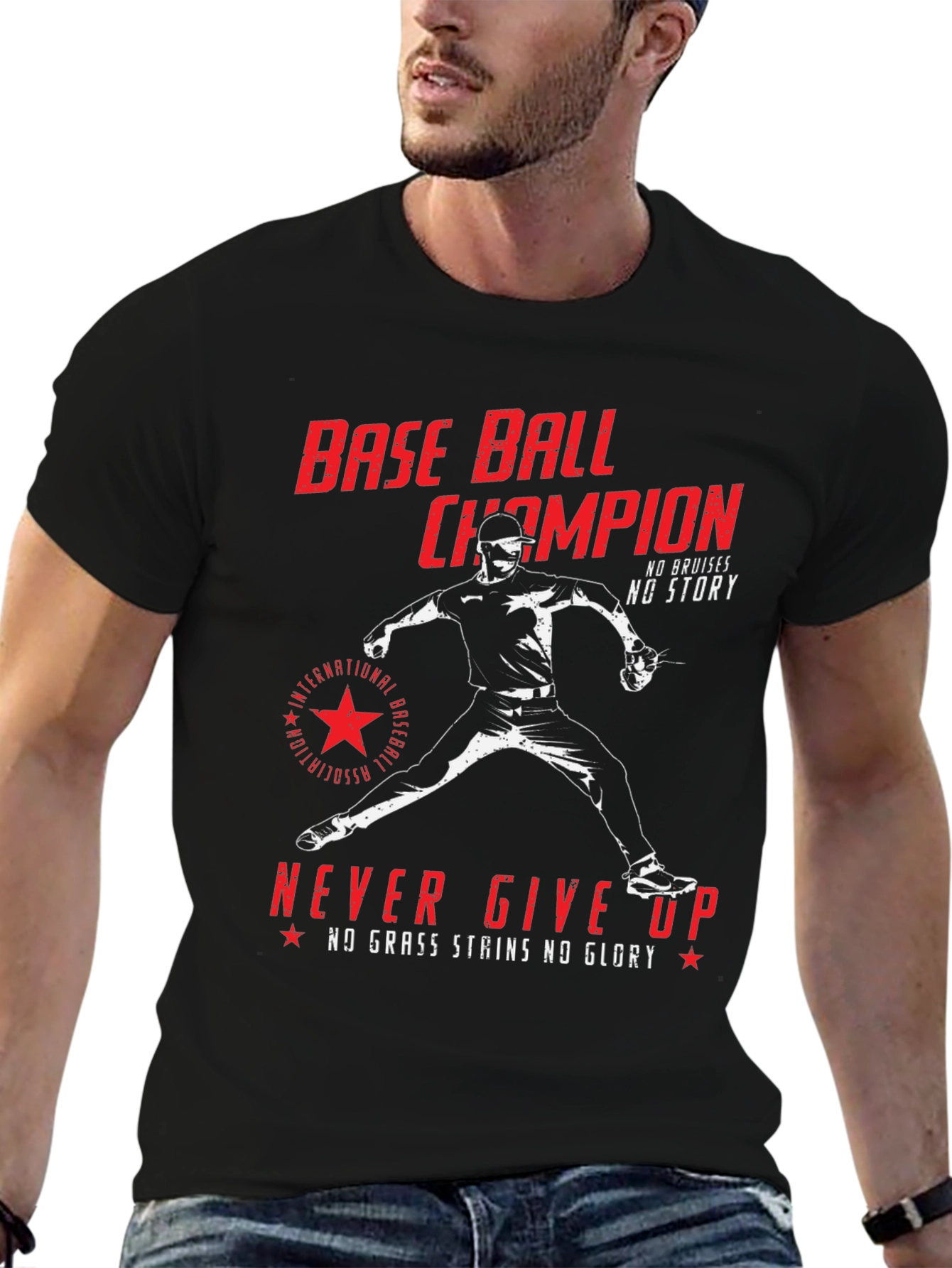Baseball Champion Graphic T-Shirt