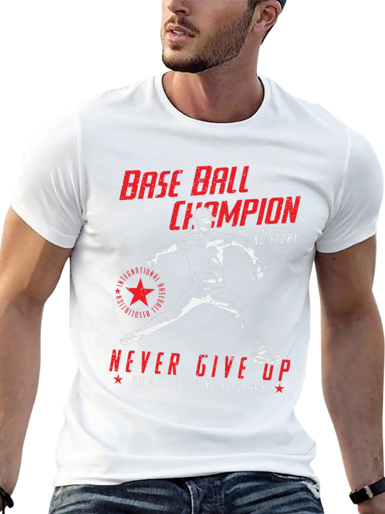 Baseball Champion Graphic T-Shirt