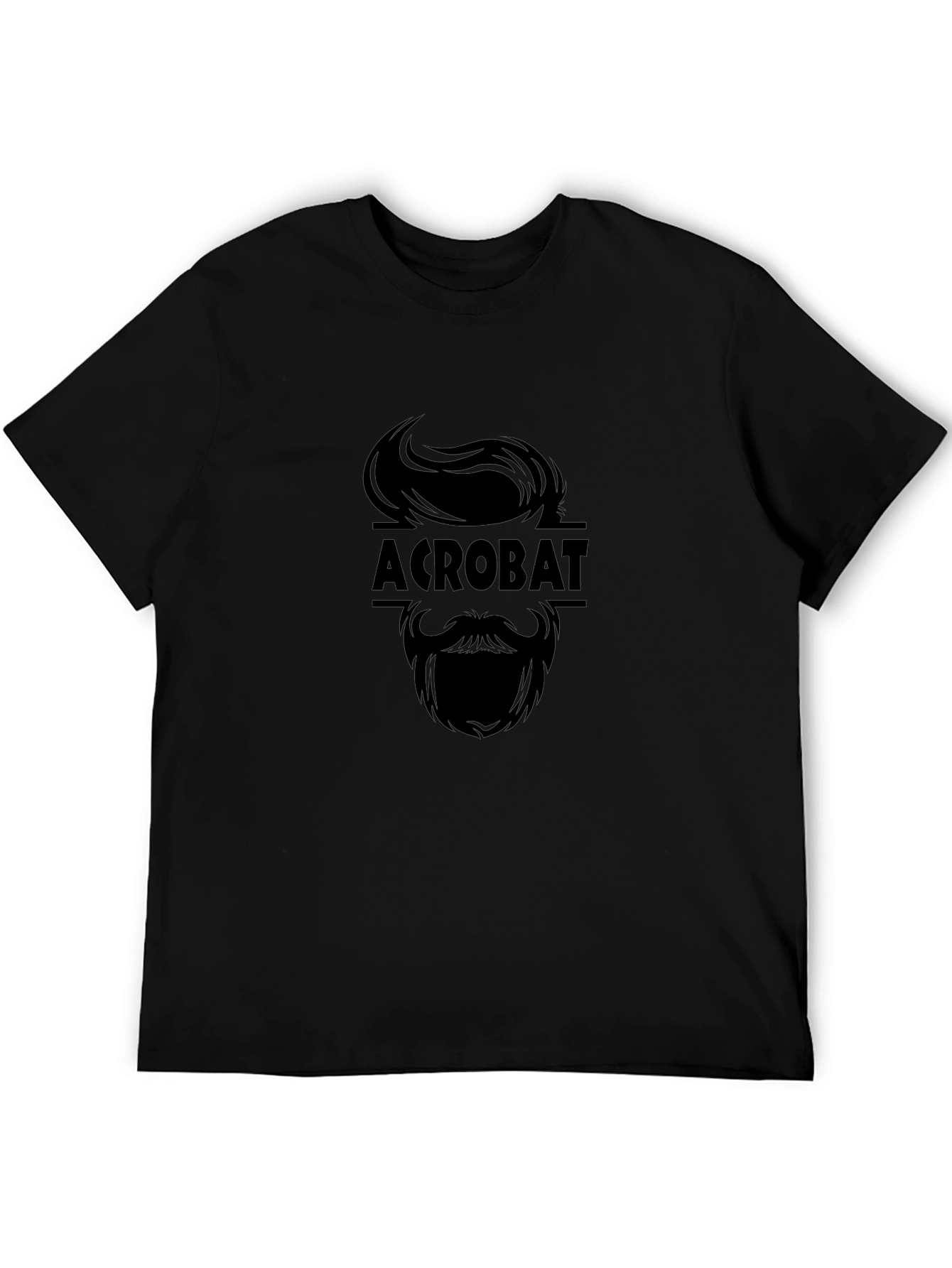 Acrobat Graphic Tee - Stylish Black T-Shirt