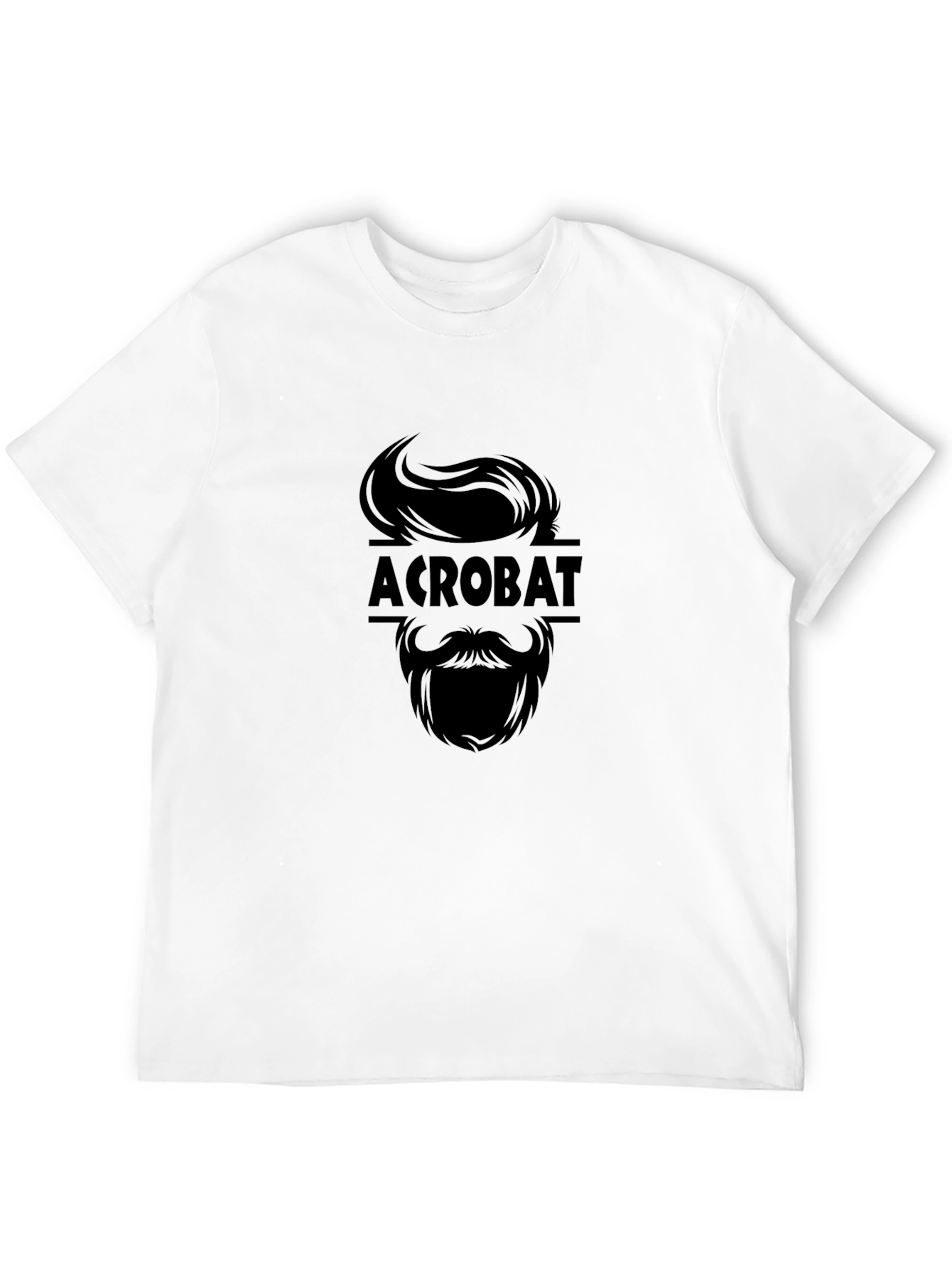 Acrobat Graphic Tee - Stylish Black T-Shirt