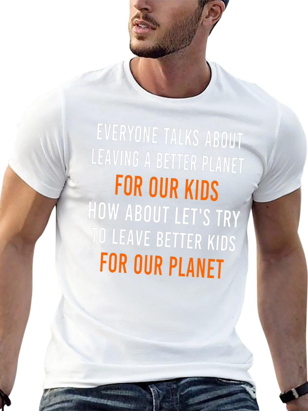 Better Kids Better Planet Graphic Tee