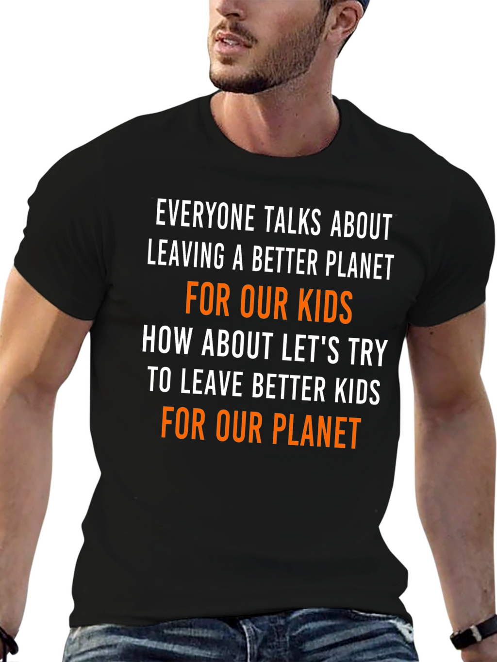 Better Kids Better Planet Graphic Tee
