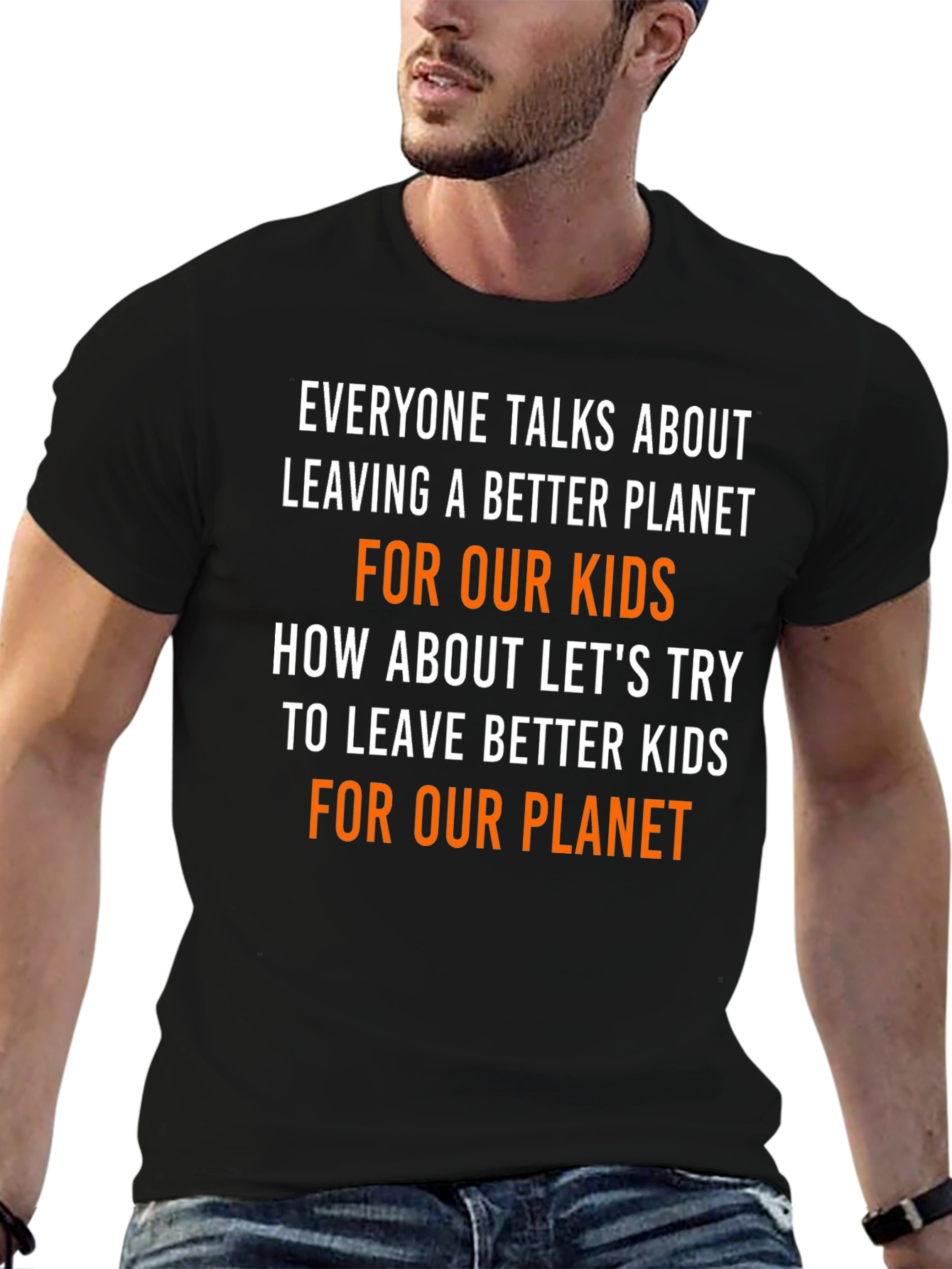 Better Kids Better Planet Graphic Tee