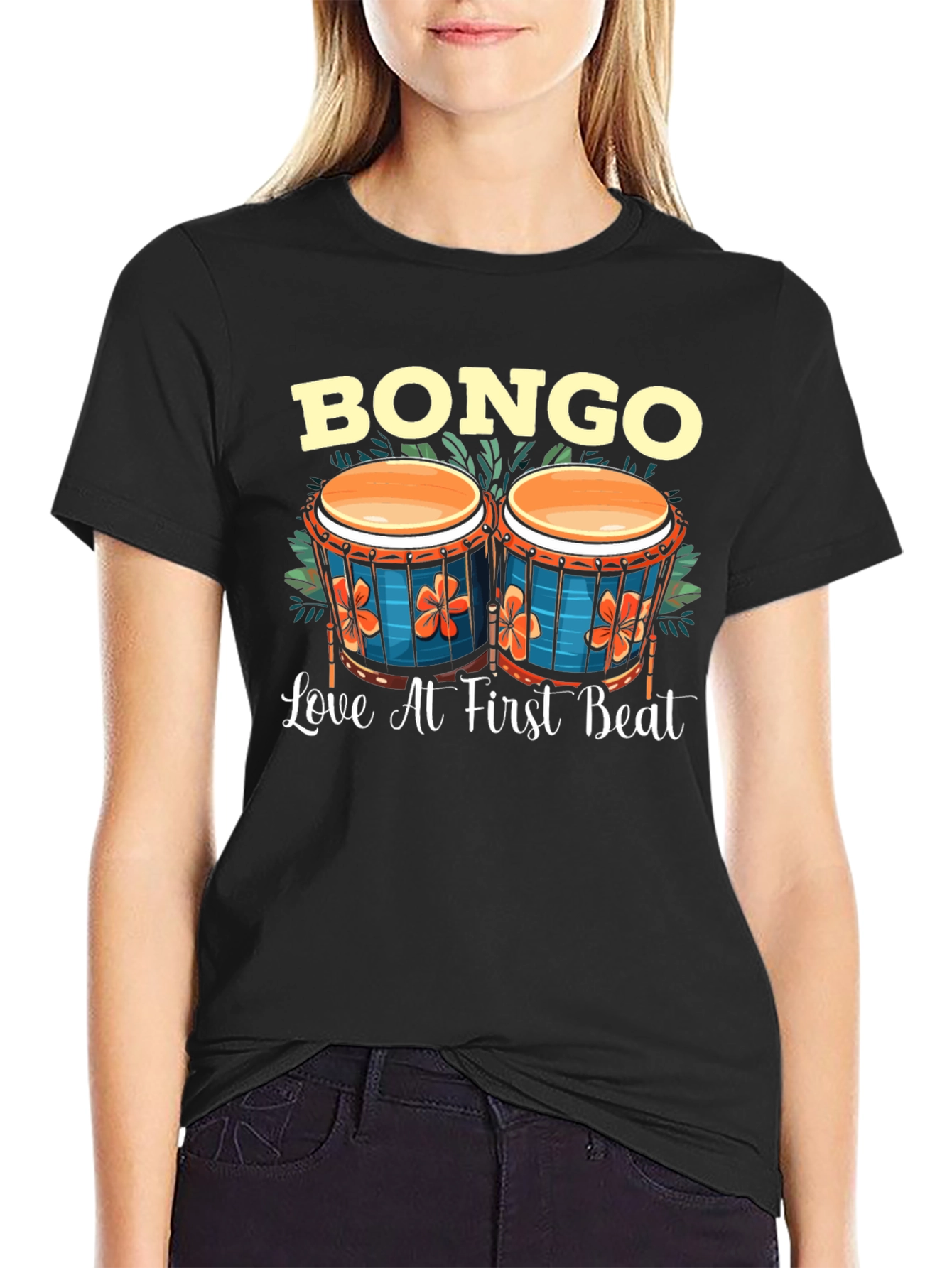 Bongo Love at First Beat Graphic T-Shirt