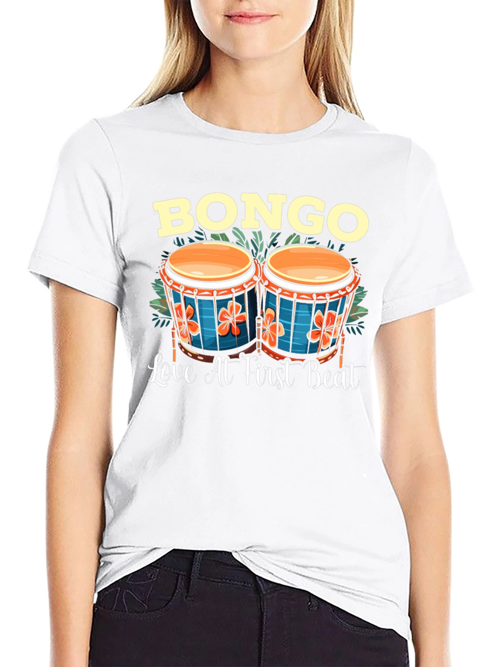 Bongo Love at First Beat Graphic T-Shirt