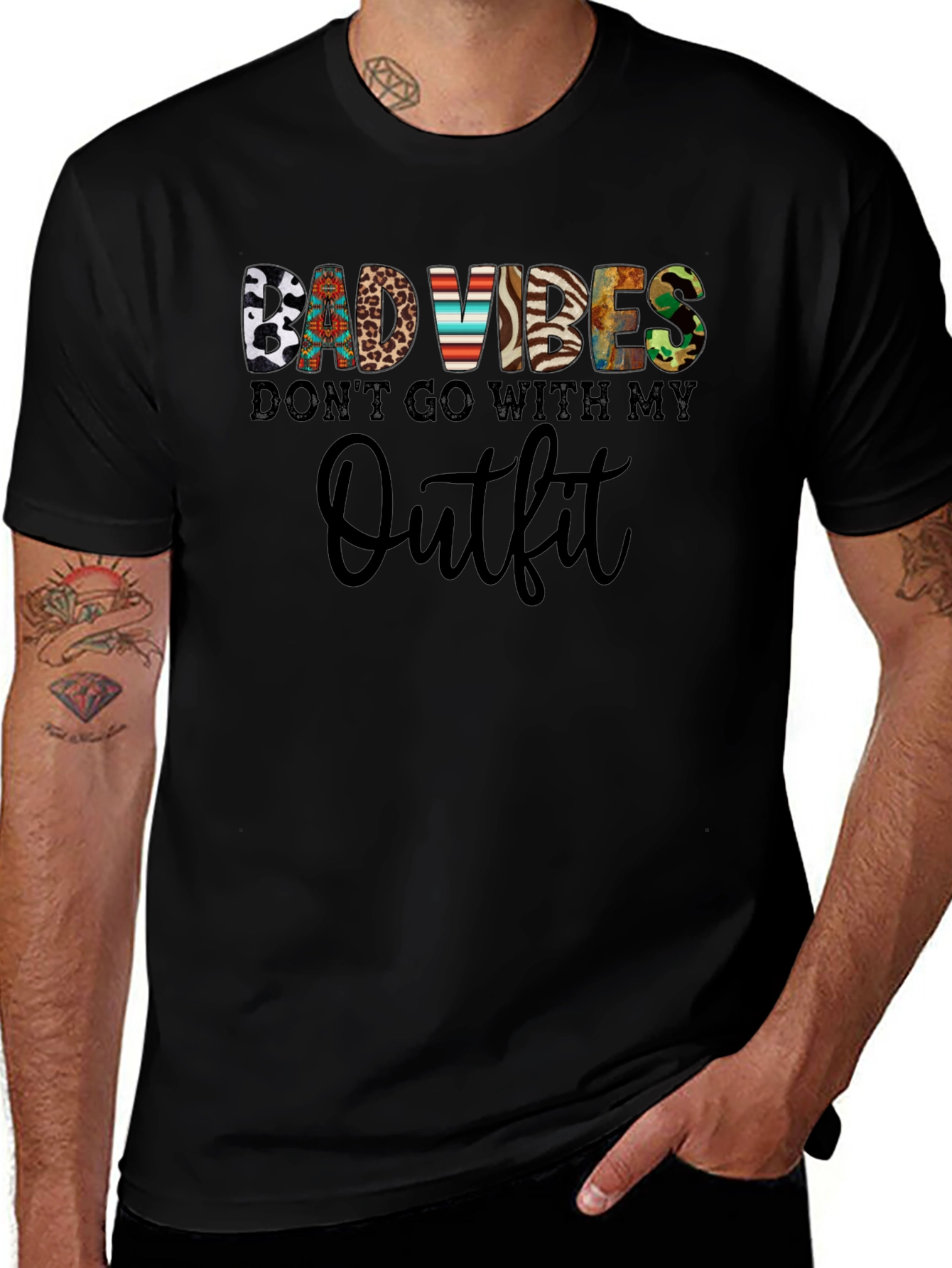 Bad Vibes Outfit T-Shirt