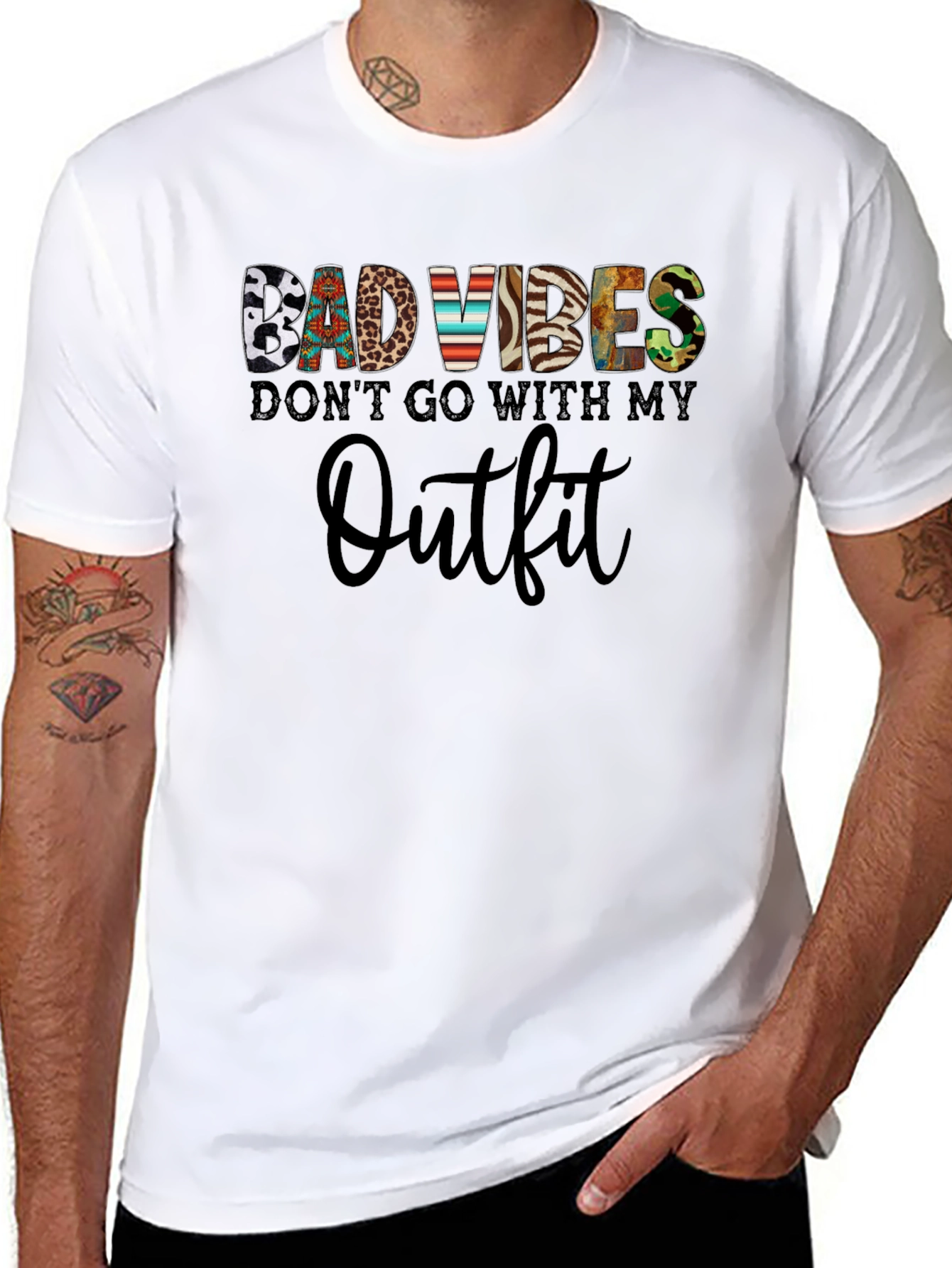 Bad Vibes Outfit T-Shirt