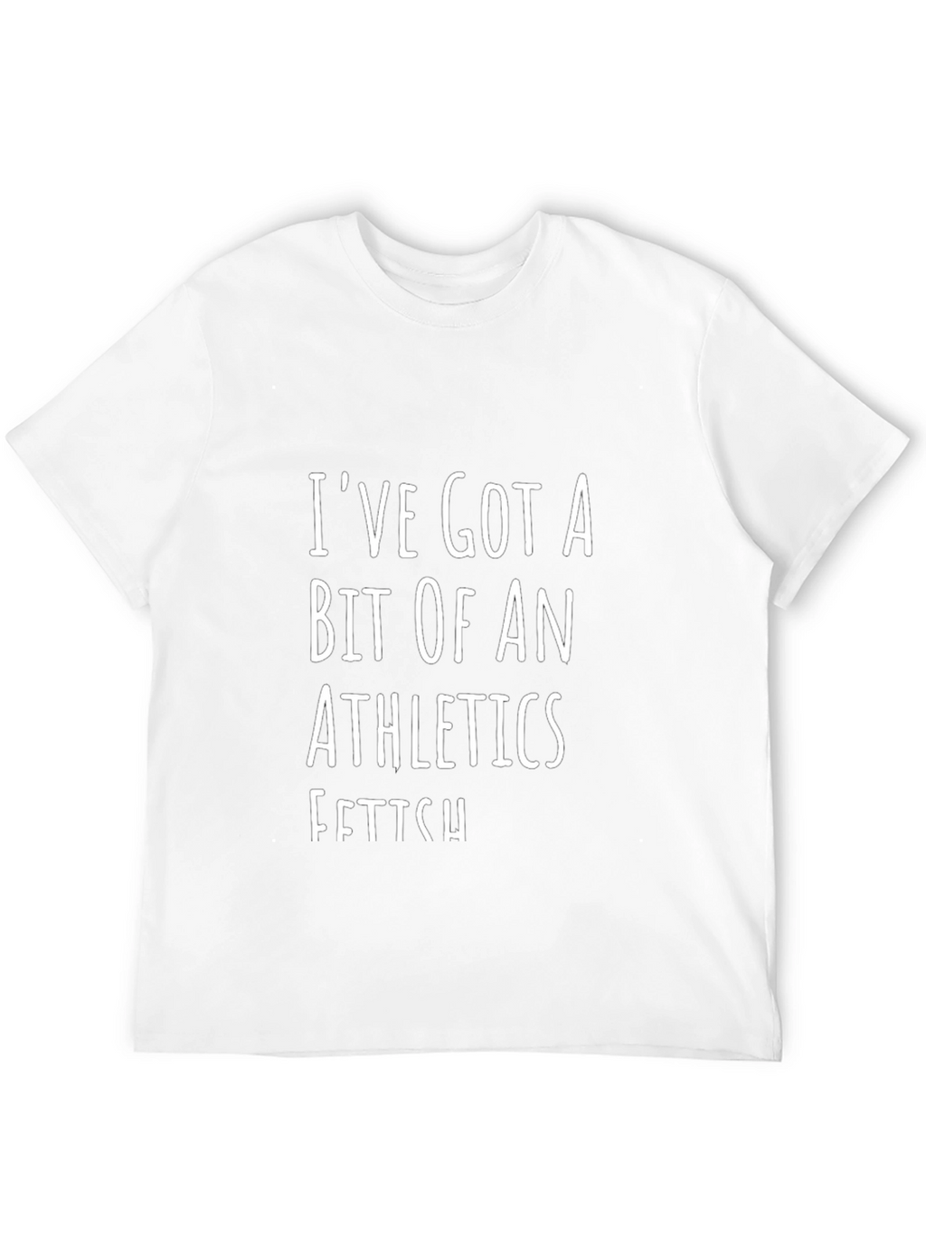 Athletics Fetish Graphic Tee - Black