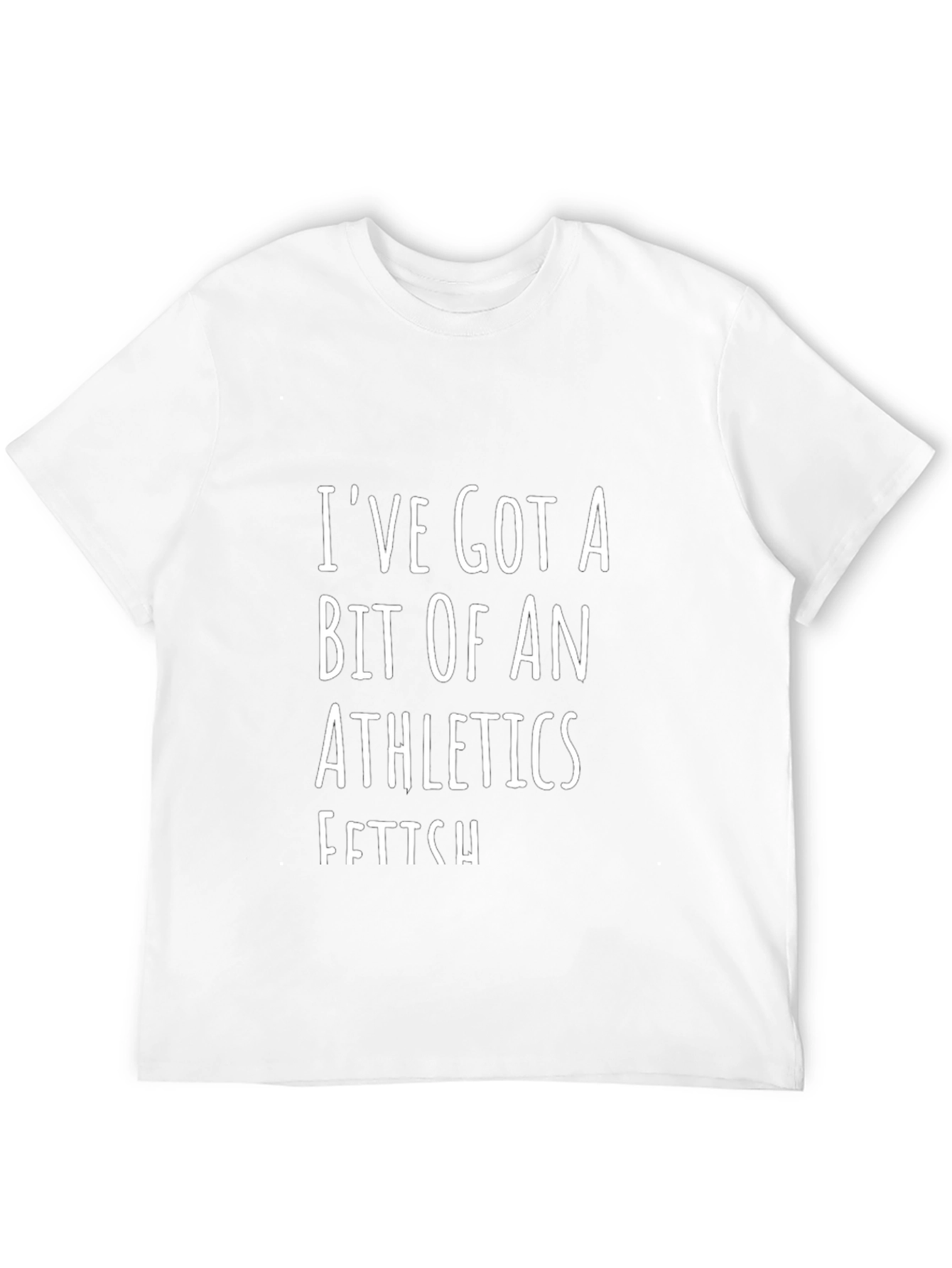 Athletics Fetish Graphic Tee - Black