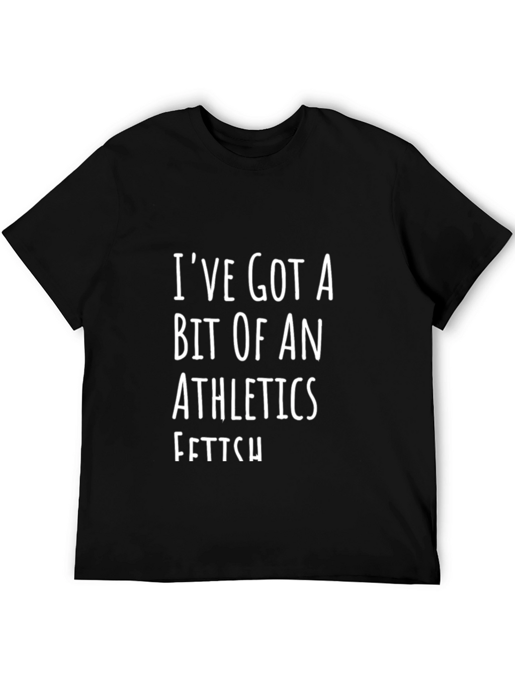 Athletics Fetish Graphic Tee - Black