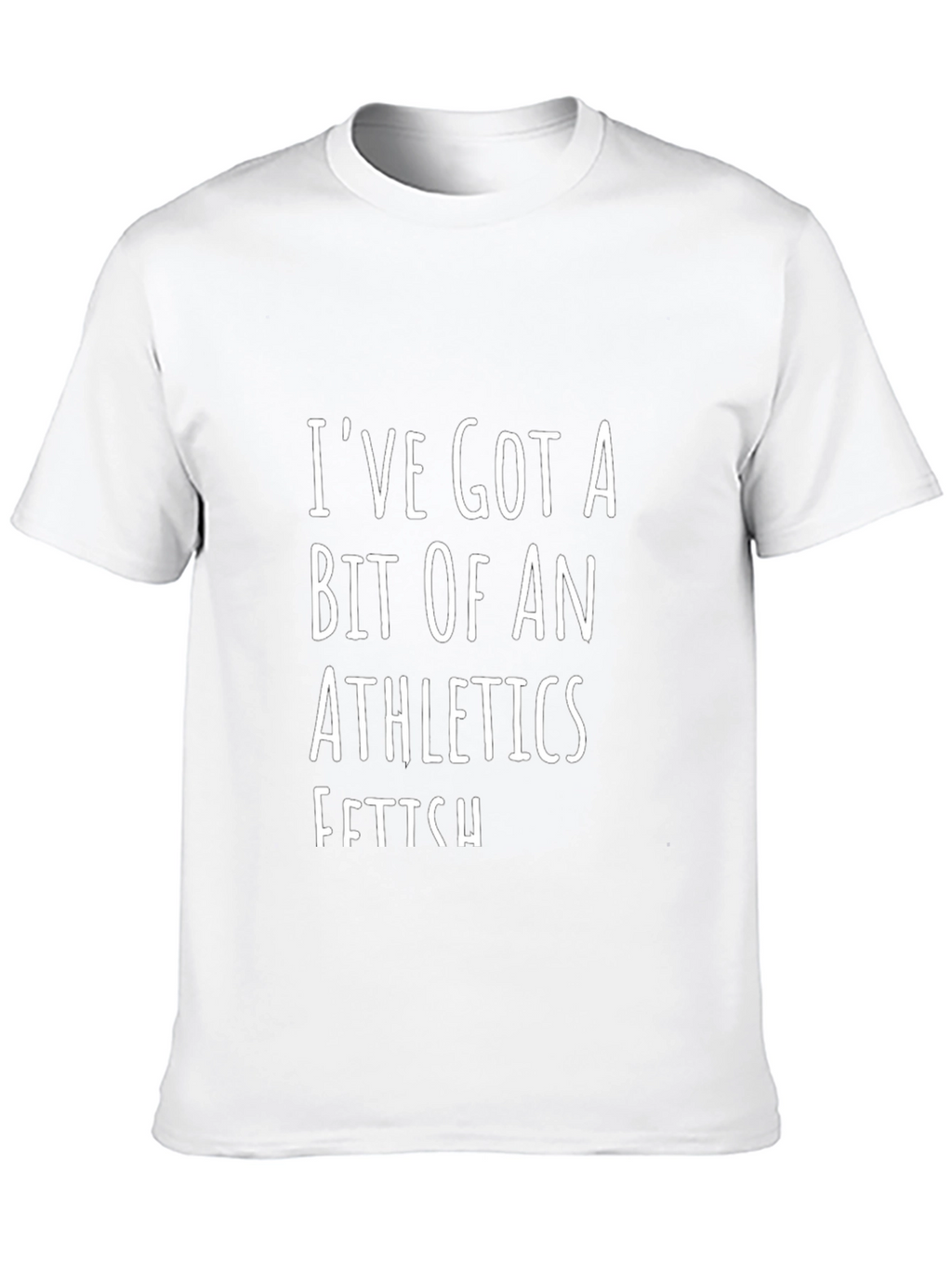 Athletics Fetish Graphic Tee - Black