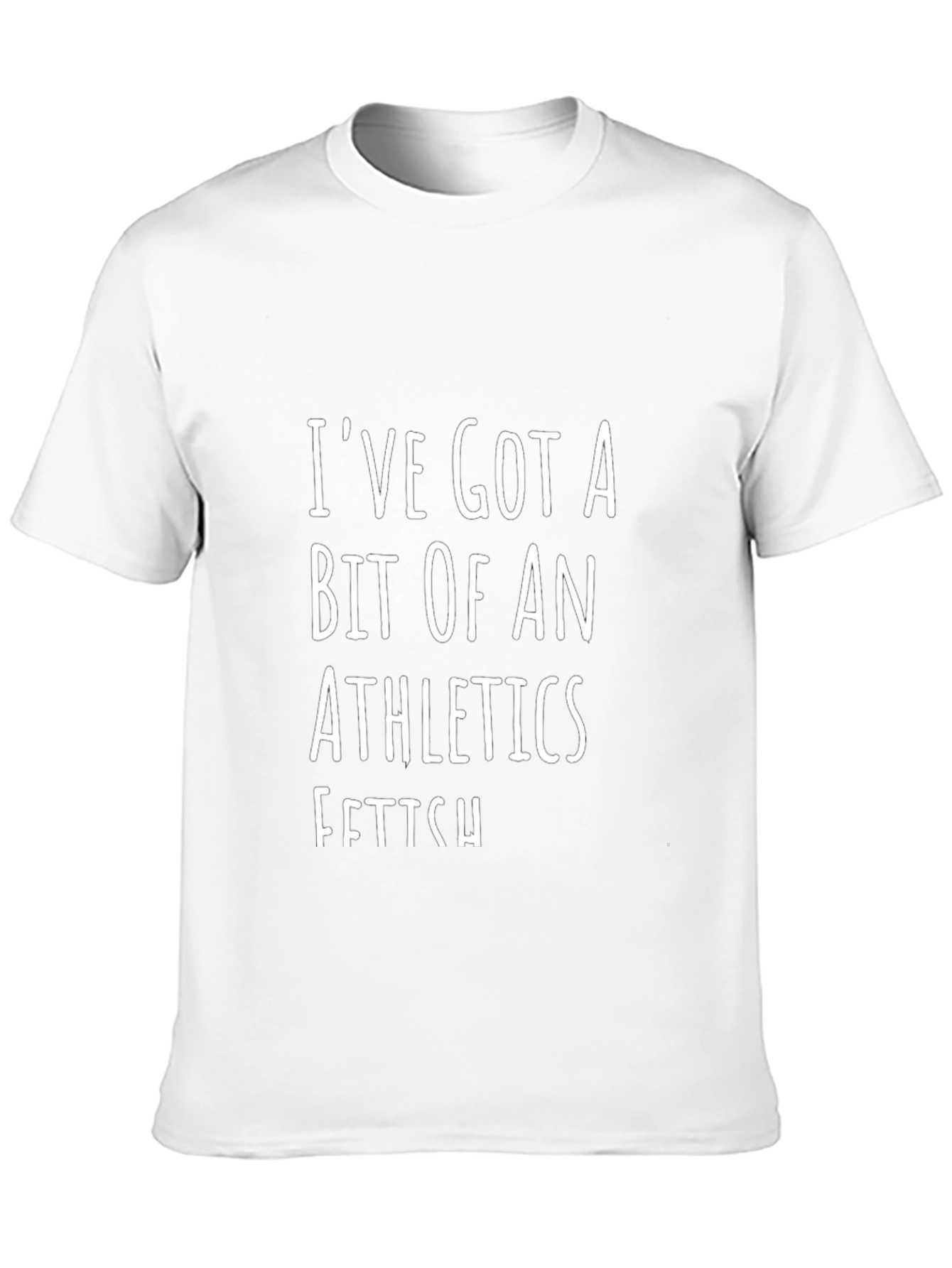 Athletics Fetish Graphic Tee - Black