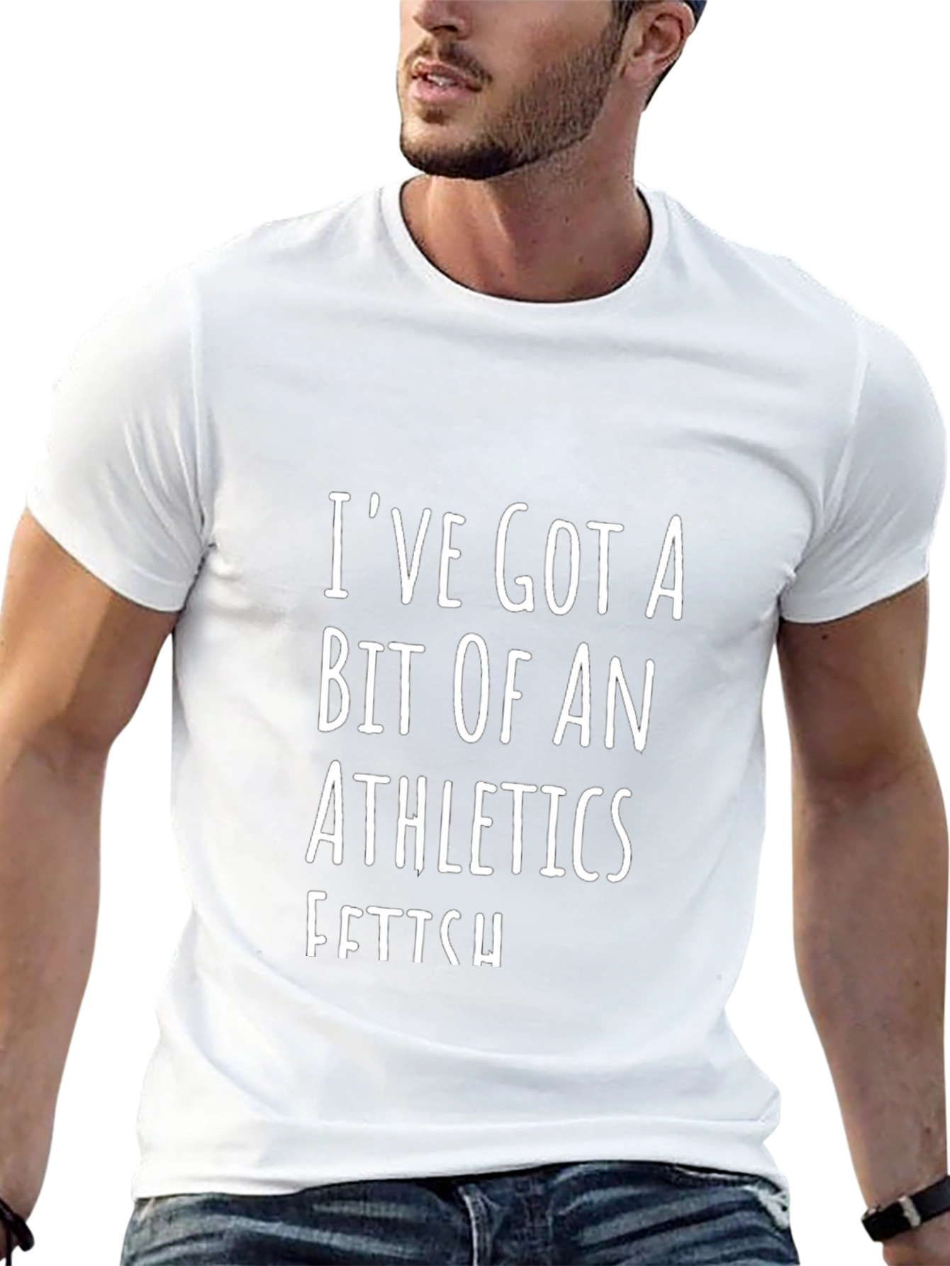 Athletics Fetish Graphic Tee - Black