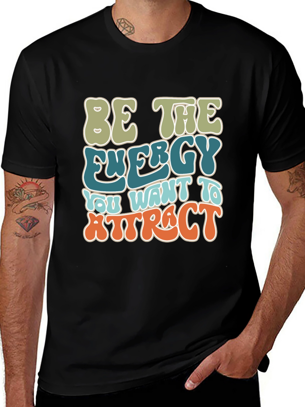 Be the Energy T-Shirt Retro Graphic Tee